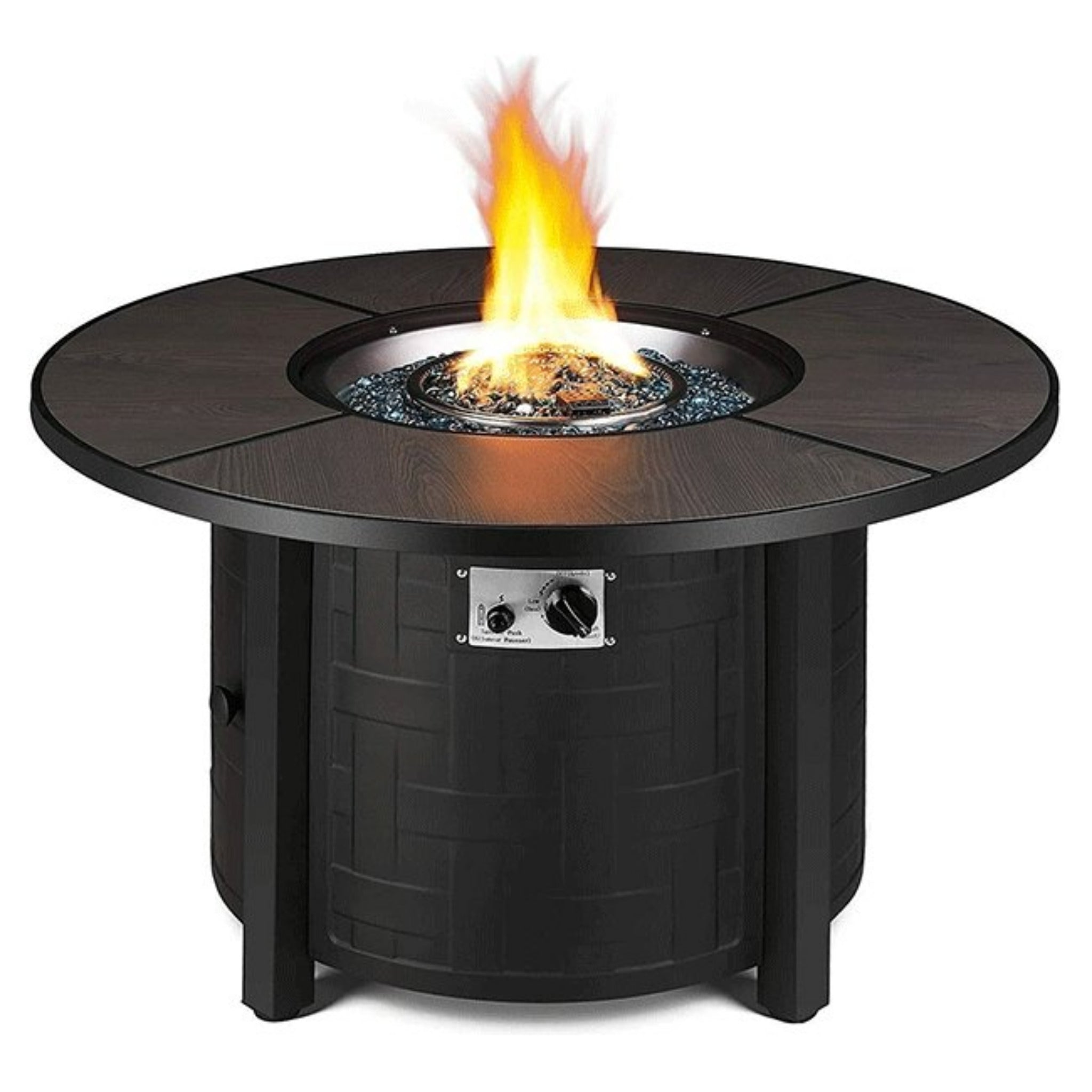 Alora Premium 42-Inch Outdoor 50K BTU Propane Patio Gas Fire Pit Coffee Table W/ Cover