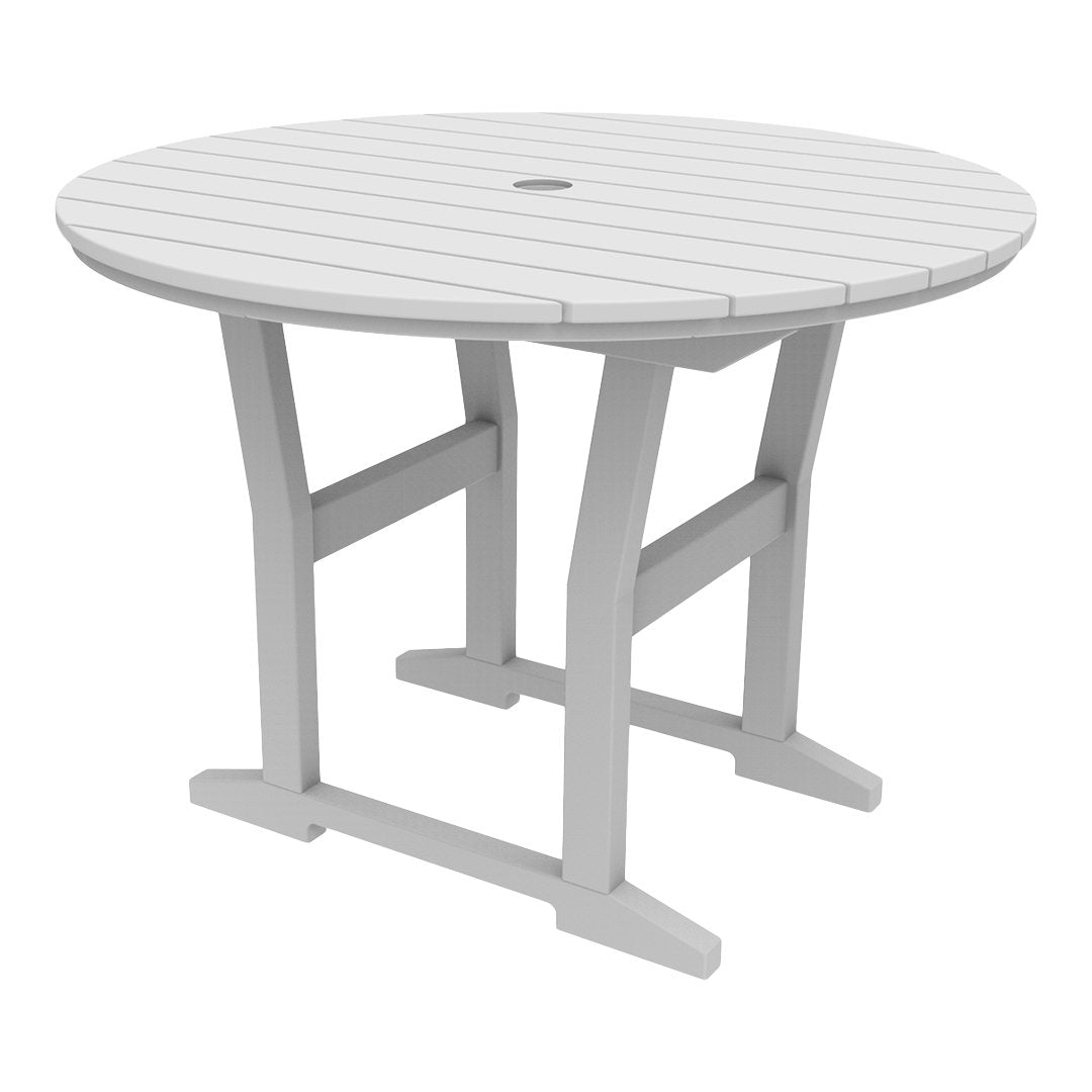 Seaside Casual Coastline Café Round Dining Table
