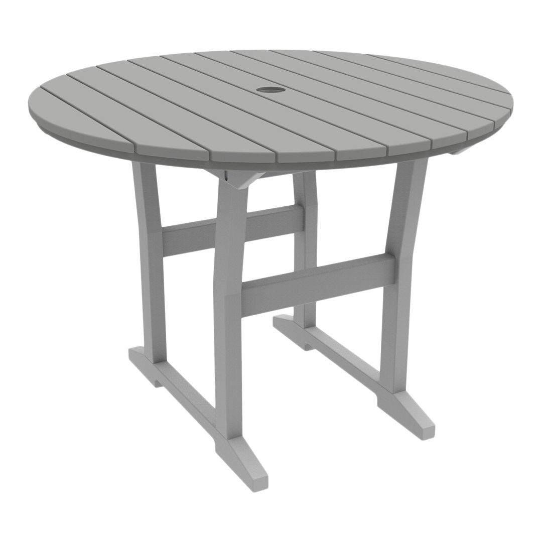 Seaside Casual Coastline Café Round Dining Table