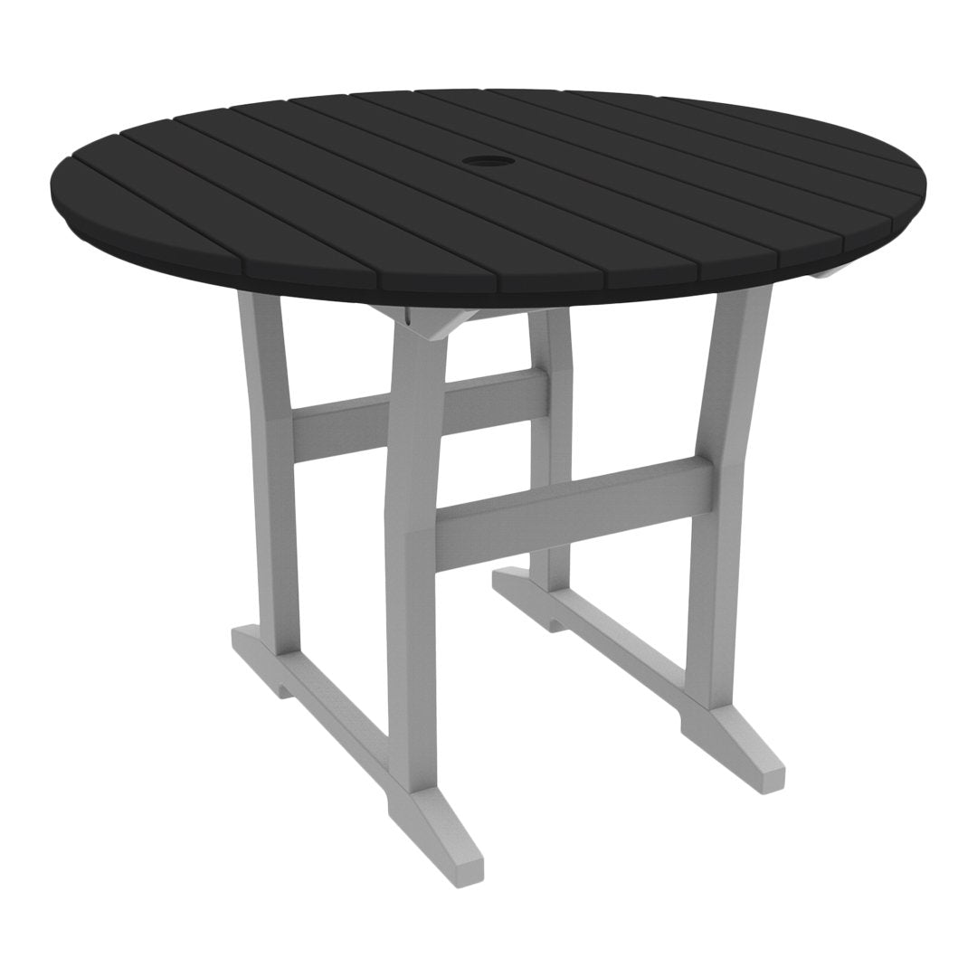 Seaside Casual Coastline Café Round Dining Table
