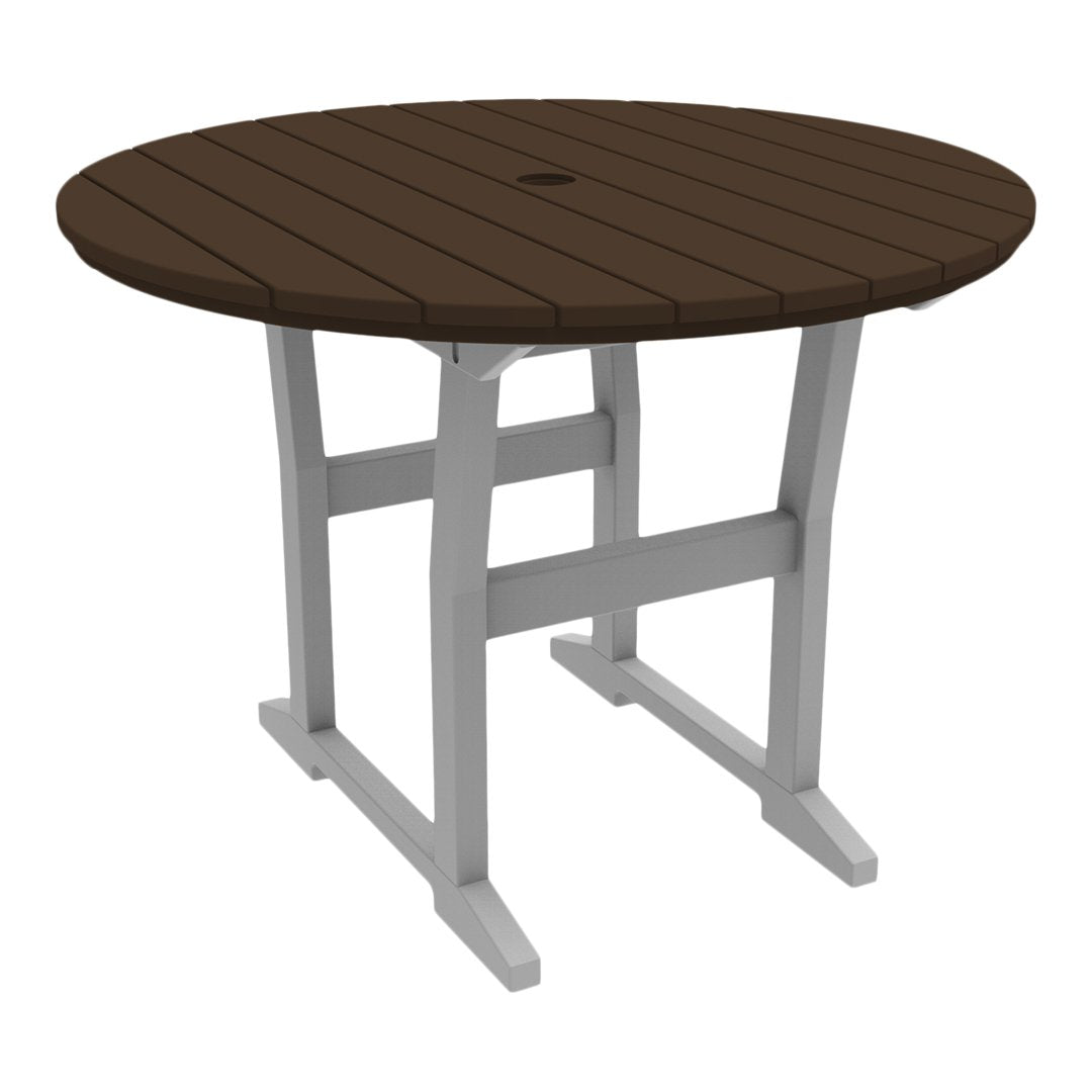 Seaside Casual Coastline Café Round Dining Table