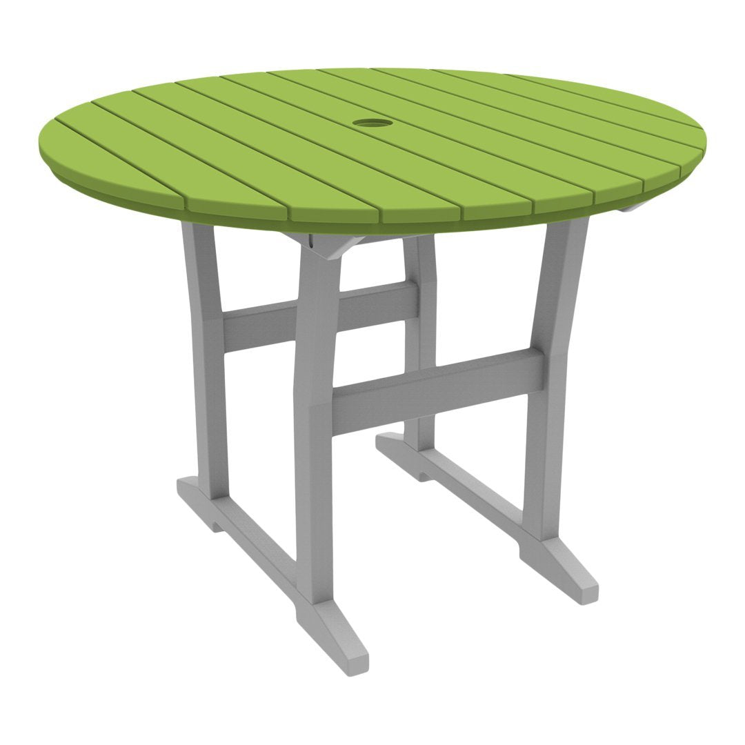 Seaside Casual Coastline Café Round Dining Table