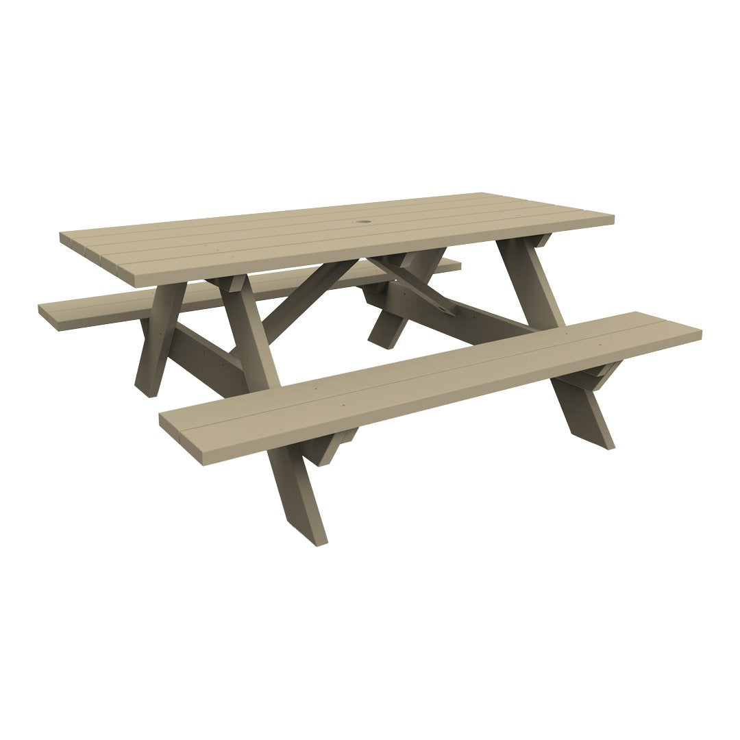 Seaside Casual Traditional Picnic Table