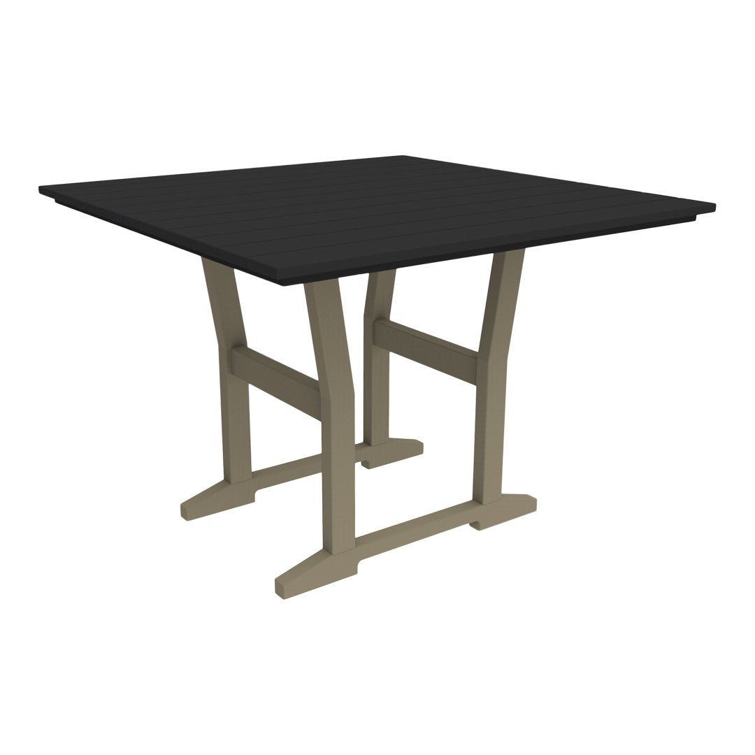 Seaside Casual Coastline Cafe Square Dining Table