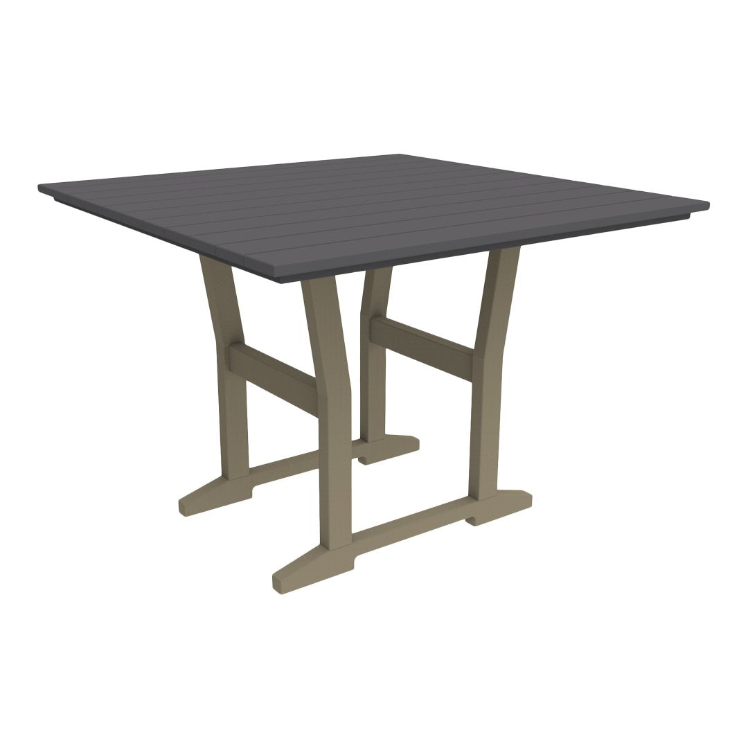 Seaside Casual Coastline Cafe Square Dining Table