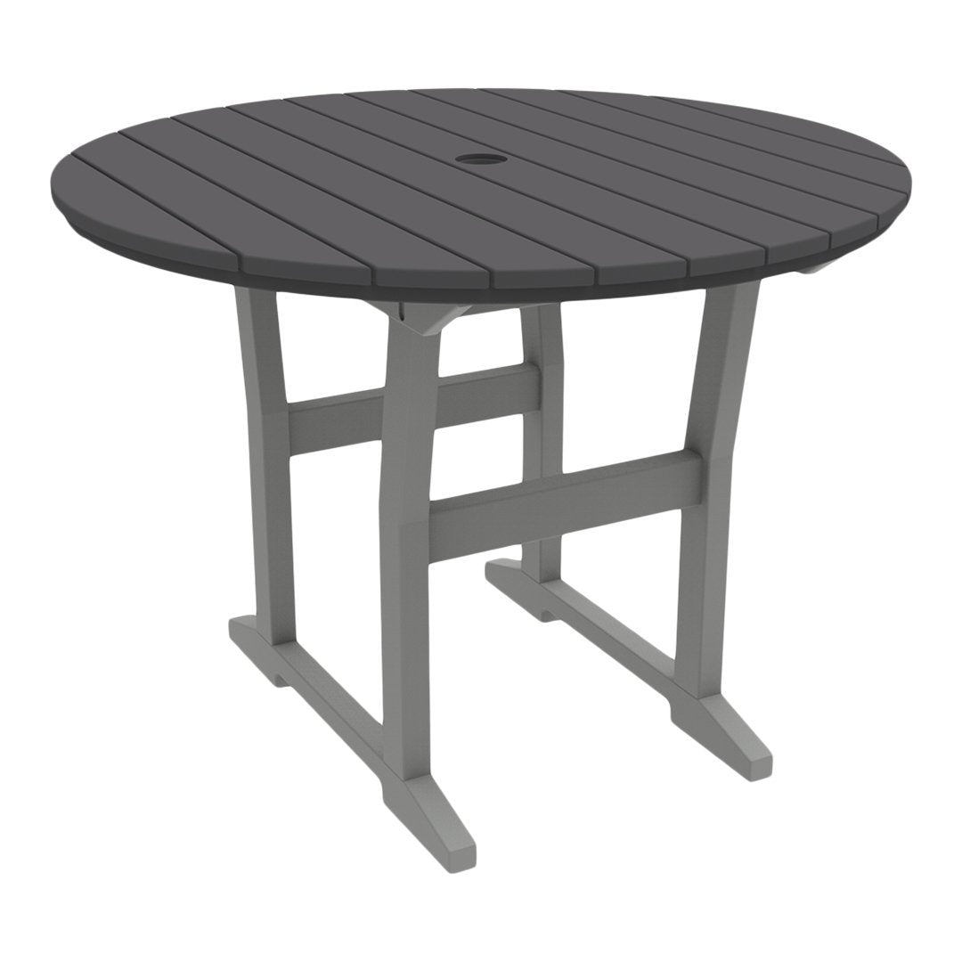 Seaside Casual Coastline Café Round Dining Table