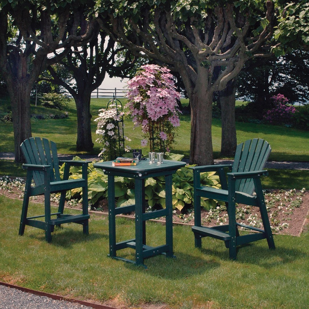 Seaside Casual Adirondack Shellback Bar Chair