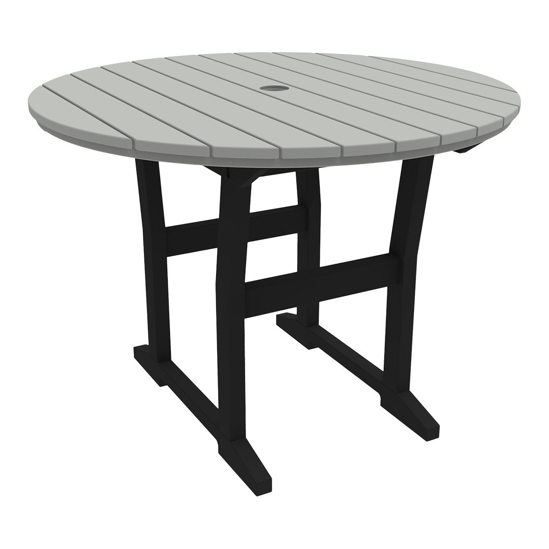 Seaside Casual Coastline Café Round Dining Table