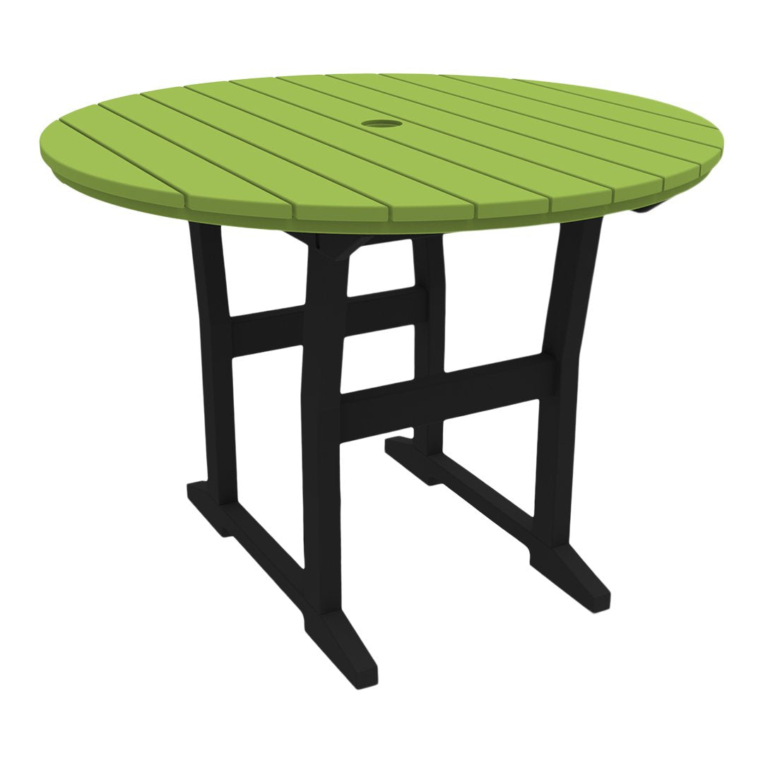 Seaside Casual Coastline Café Round Dining Table