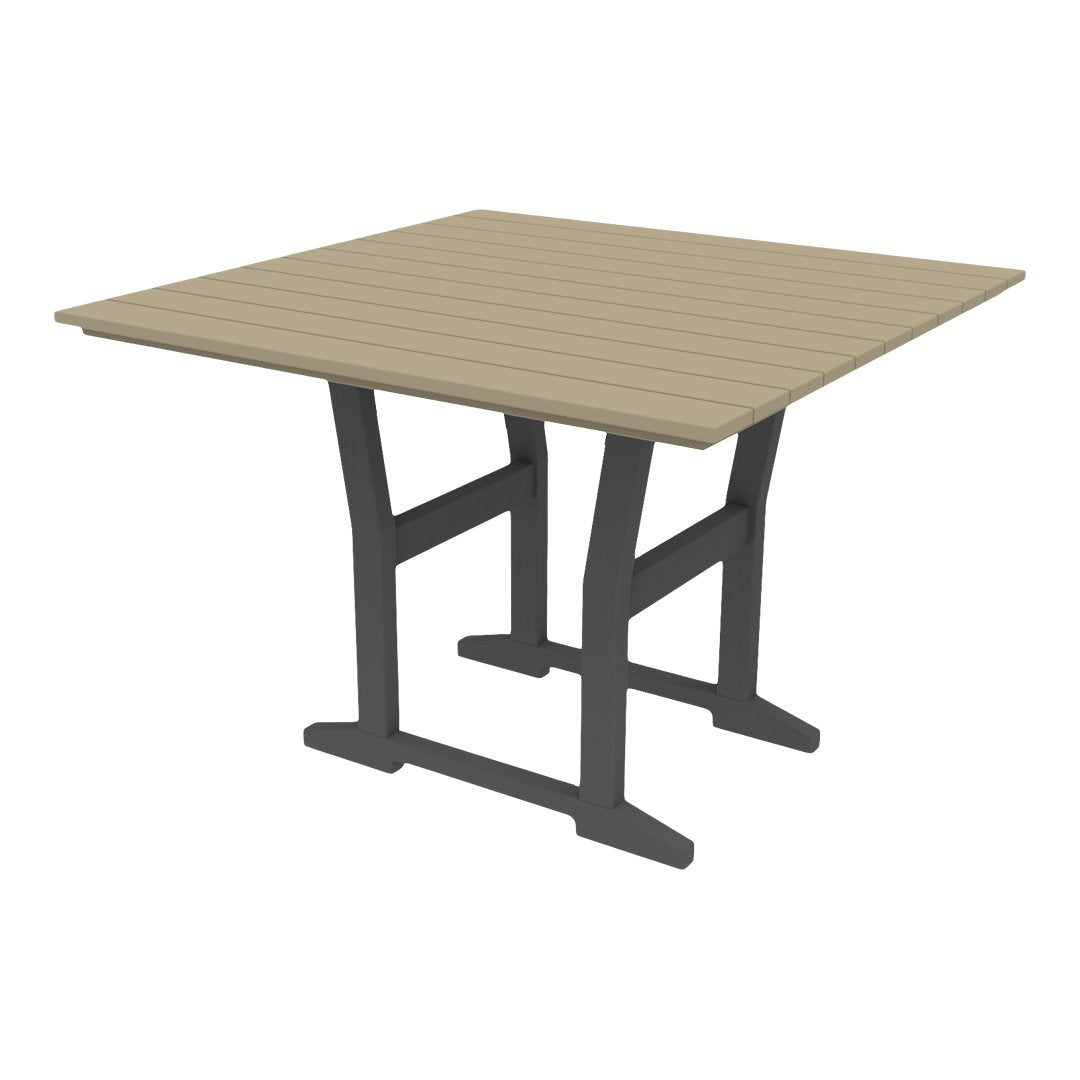 Seaside Casual Coastline Cafe Square Dining Table