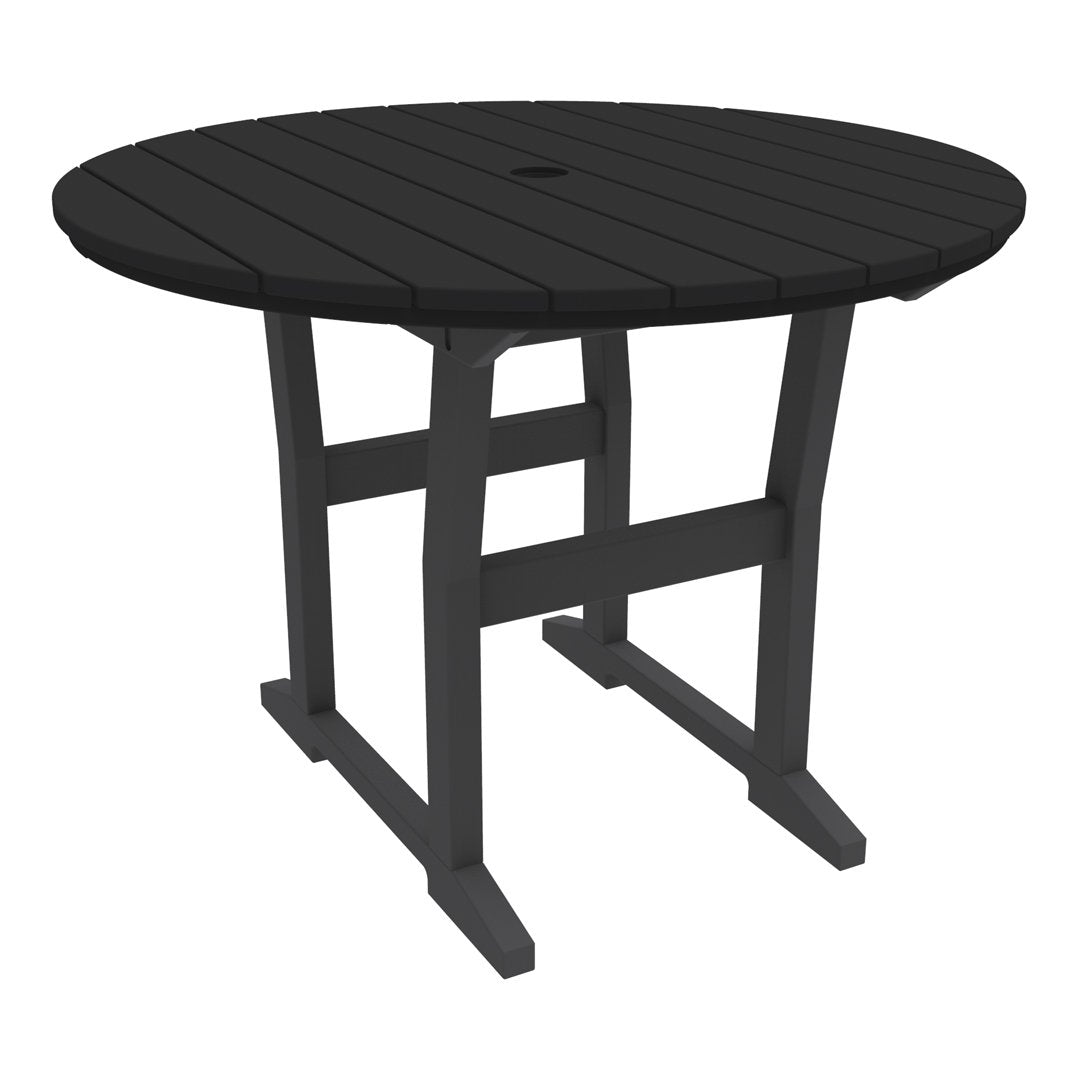 Seaside Casual Coastline Café Round Dining Table