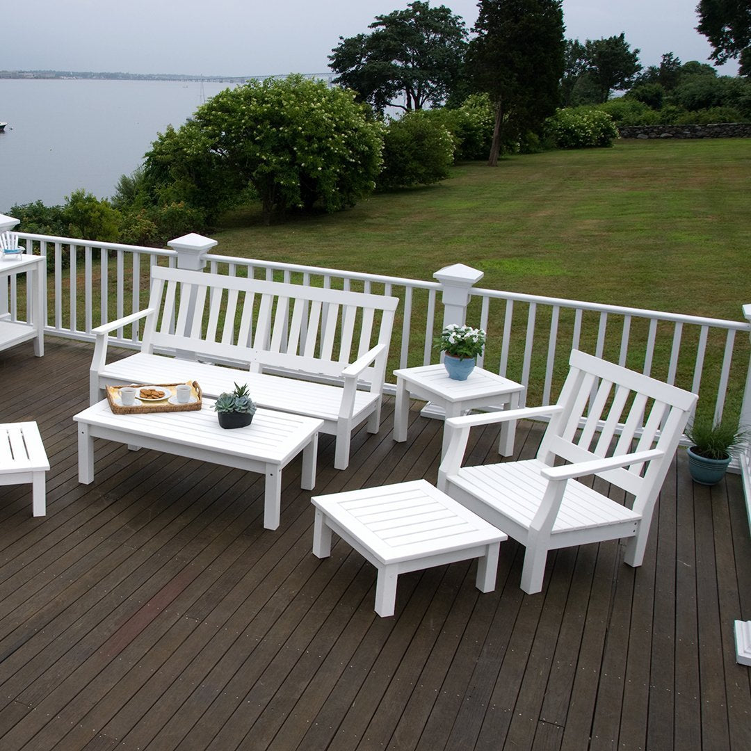 Seaside Casual Nantucket Ottoman