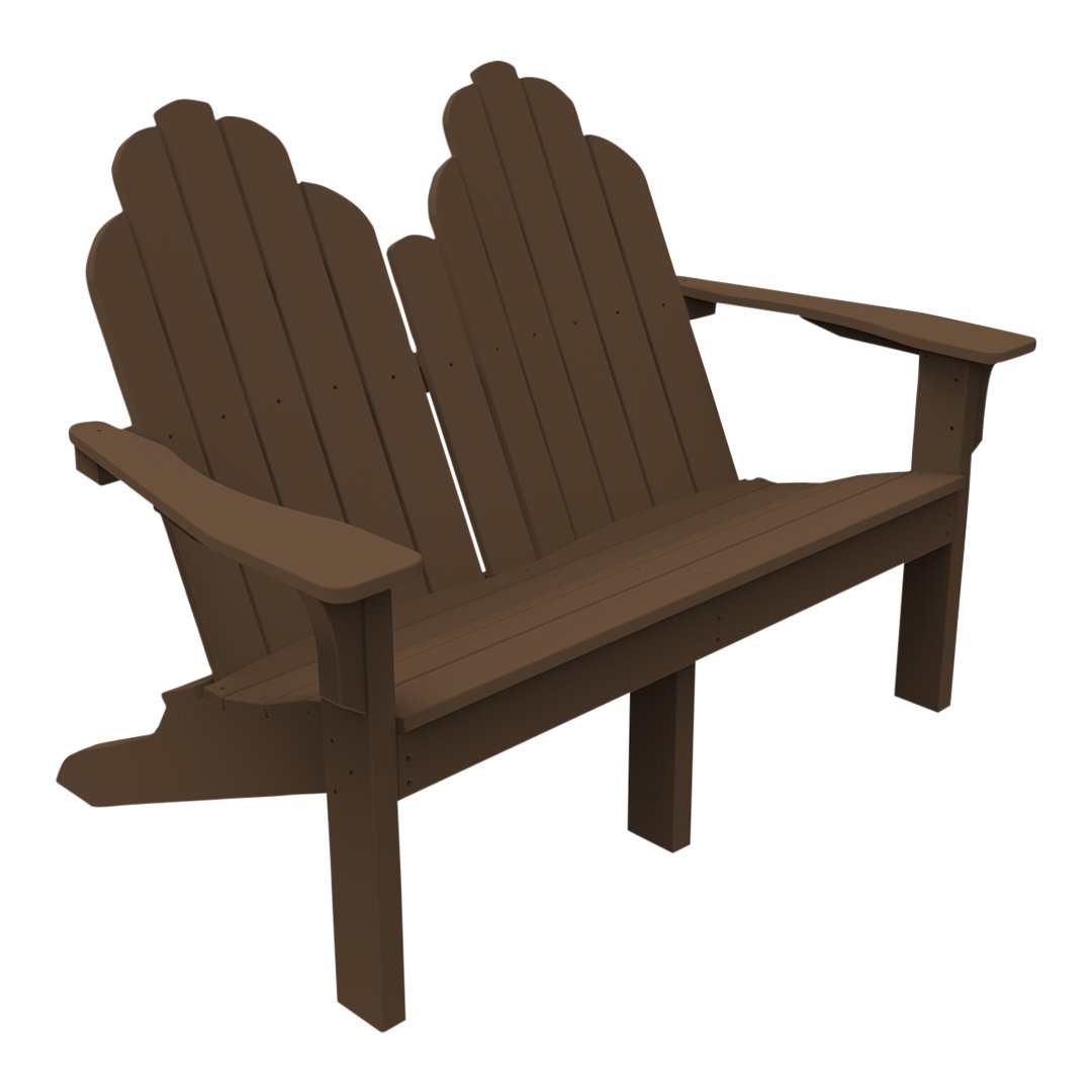 Seaside Casual Adirondack Classic Love Seat