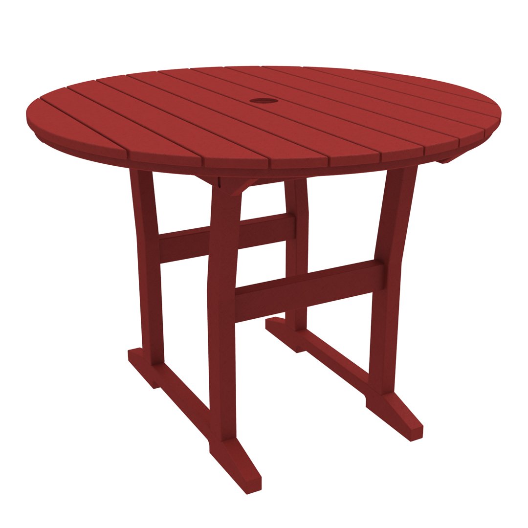 Seaside Casual Coastline Café Round Dining Table