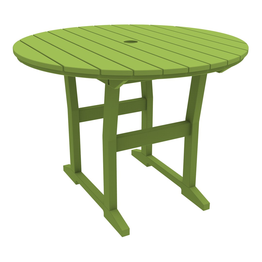 Seaside Casual Coastline Café Round Dining Table