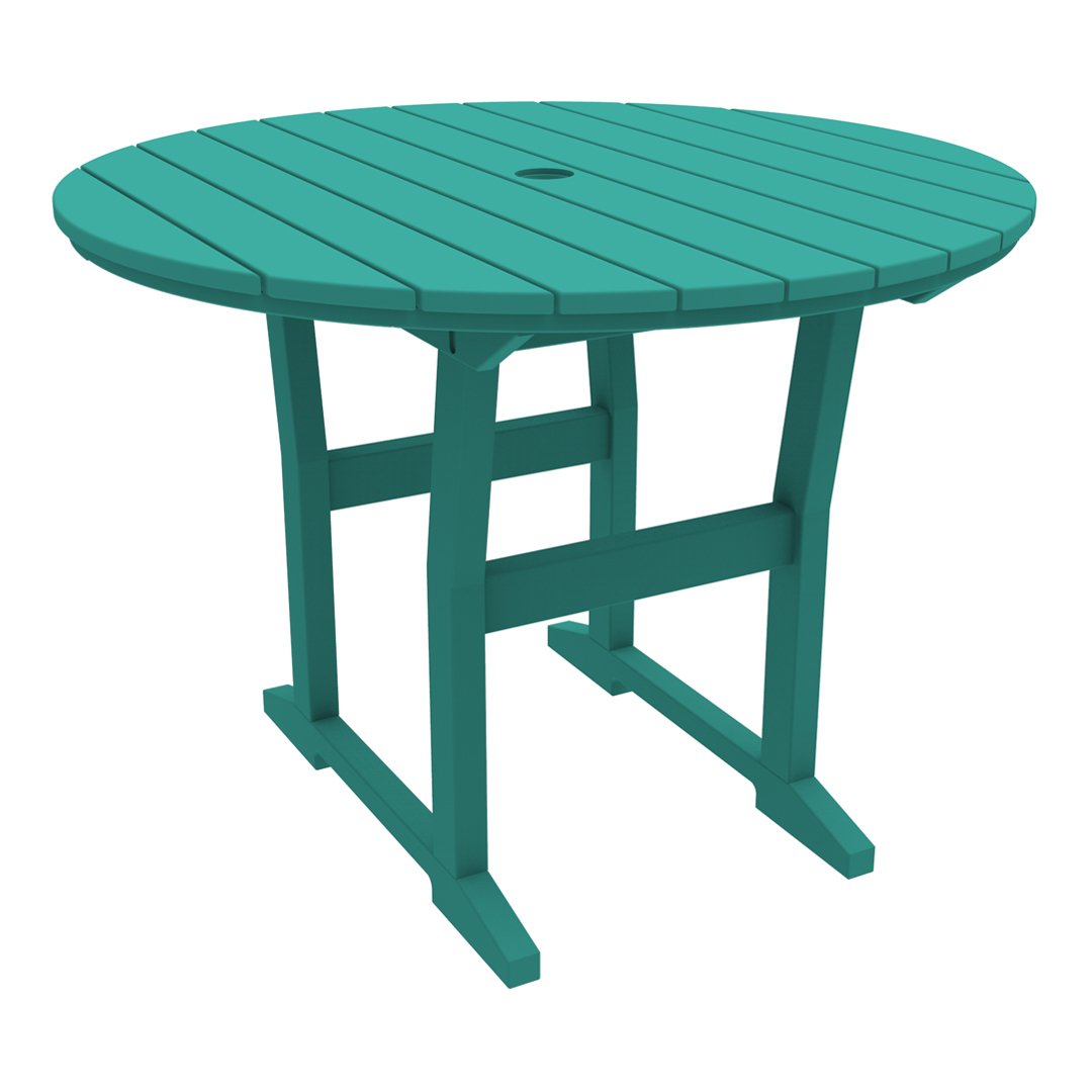 Seaside Casual Coastline Café Round Dining Table