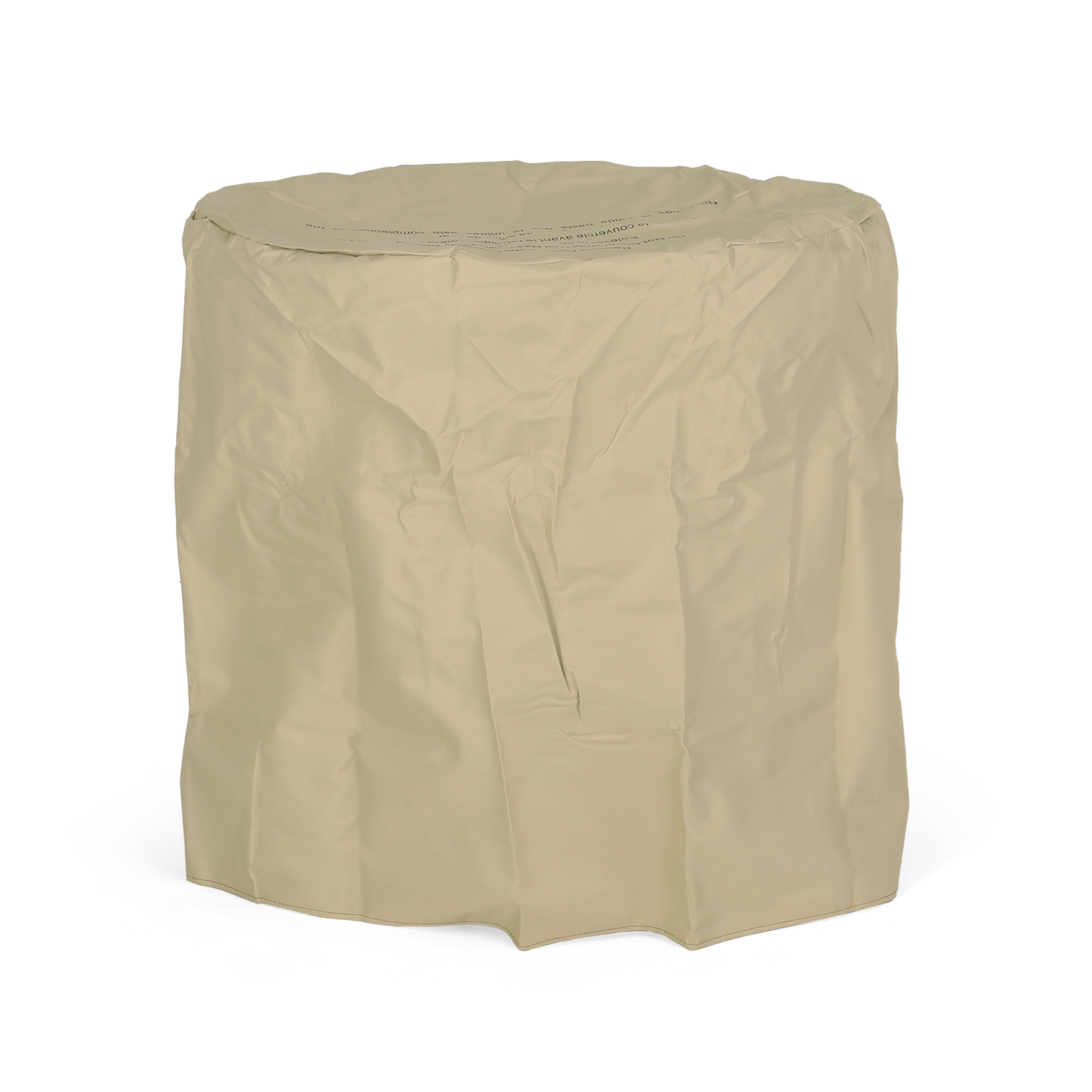 Alora 25-Inch Round 40K BTU Liquid Propance Concrete Fire Pit