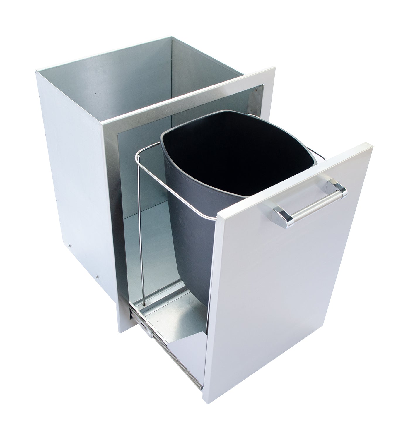 Kokomo Grills Stainless Steel Trash & LP Tank Drawer
