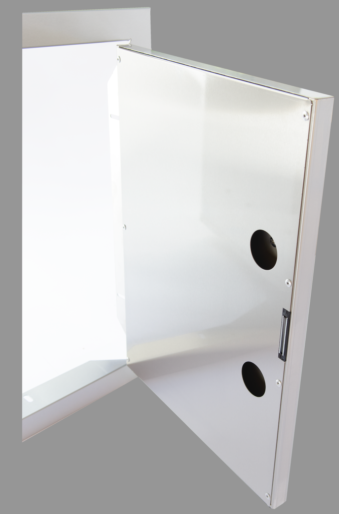 Kokomo Grills Stainless Steel 30-Inch BBQ Island Door (Dual Wall with Bar Handles)