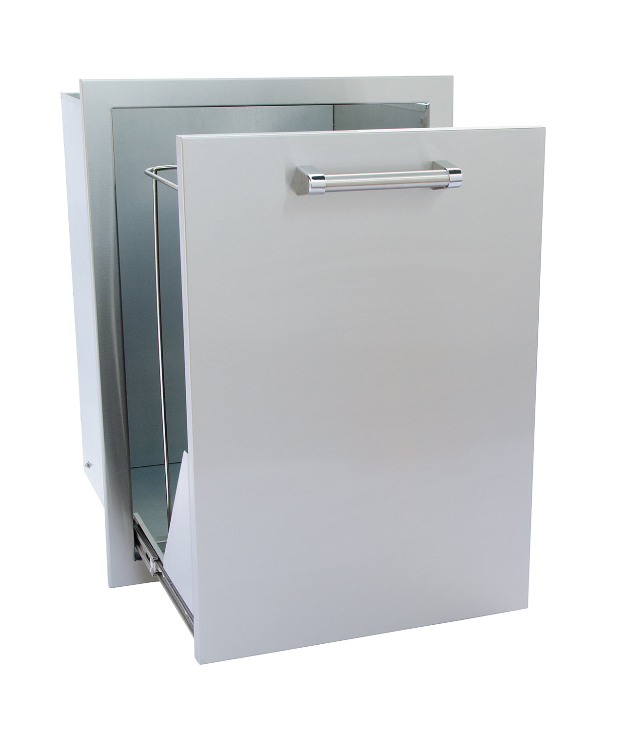 Kokomo Grills Stainless Steel Trash & LP Tank Drawer