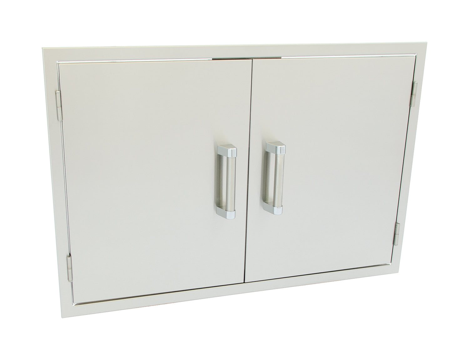 Kokomo Grills Stainless Steel 30-Inch BBQ Island Door (Dual Wall with Bar Handles)