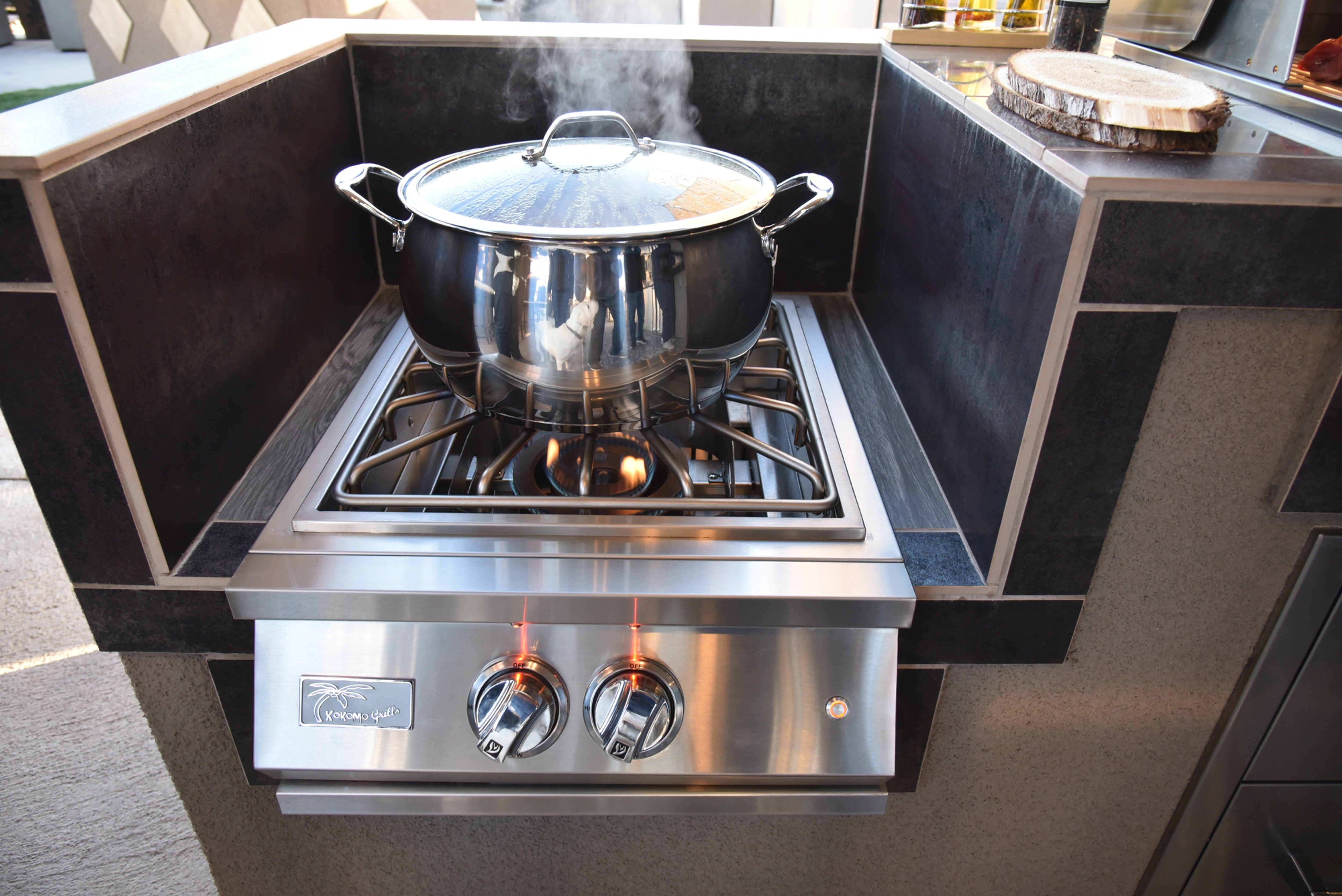 Kokomo Grills Montego Outdoor Kitchen BBQ Island