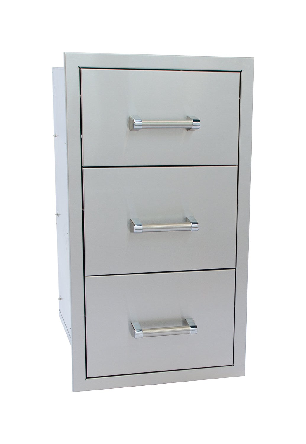 Kokomo Grills Stainless Steel Built-In Triple Drawer