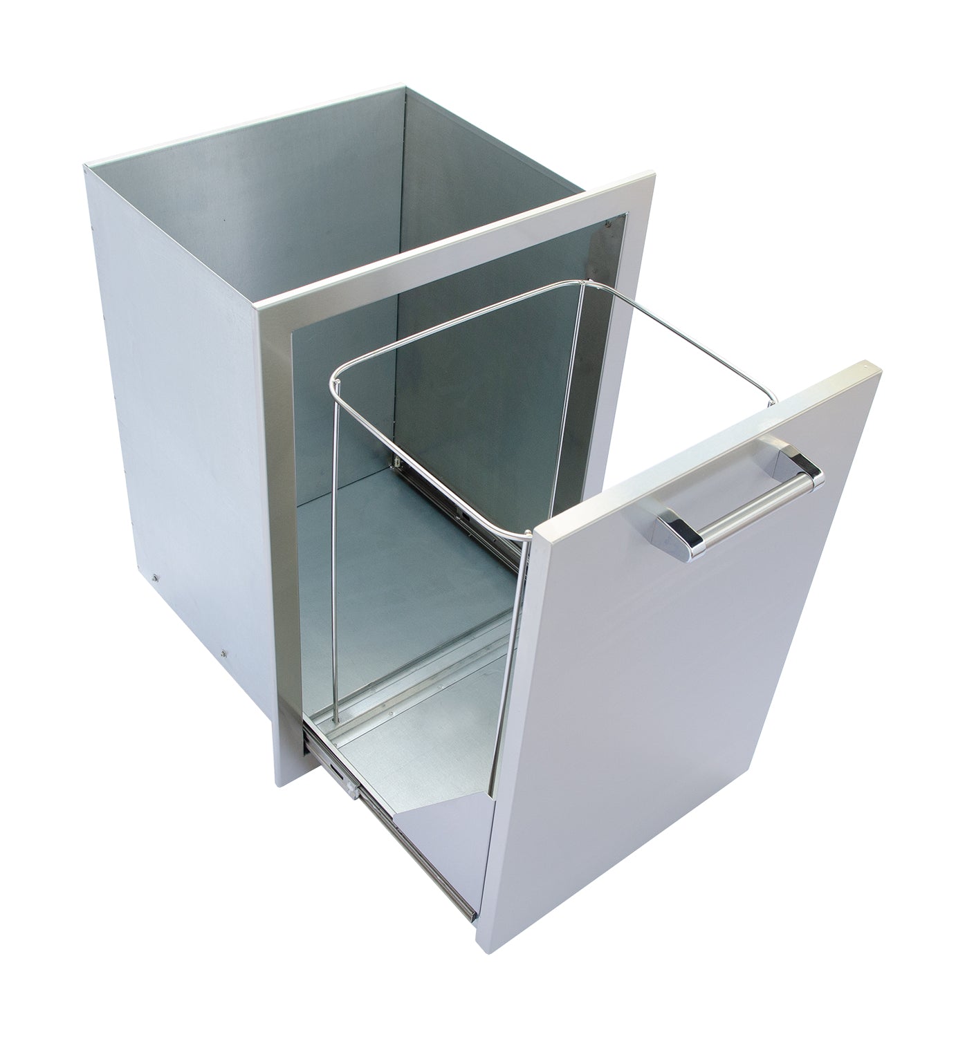 Kokomo Grills Stainless Steel Trash & LP Tank Drawer