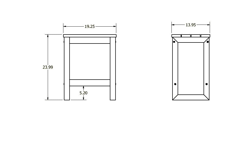 Sequoia Outdoor Granite Hills Counter Height Balcony Set