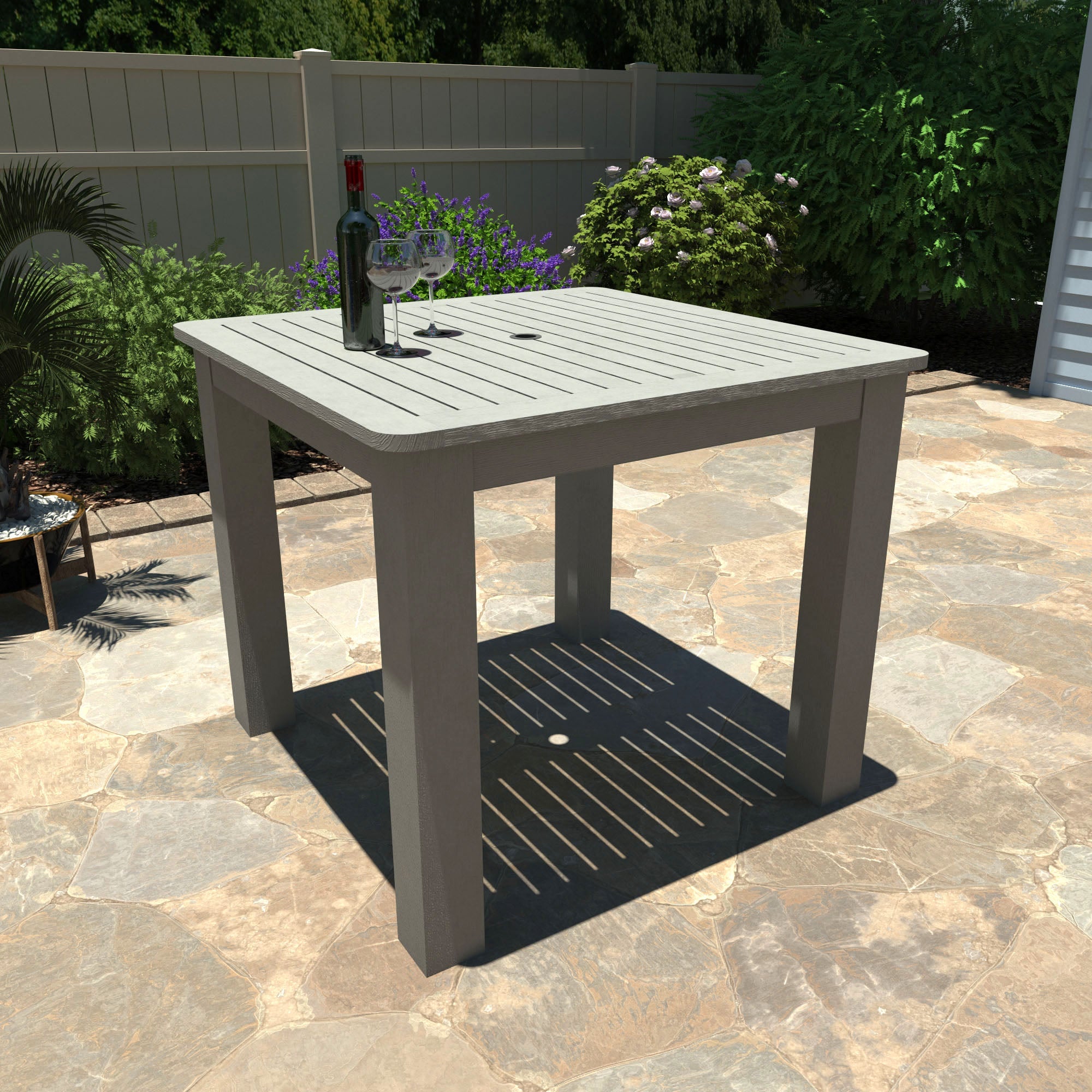 Sequoia Outdoor Homestead 42in x 42in Counter Height Dining Table