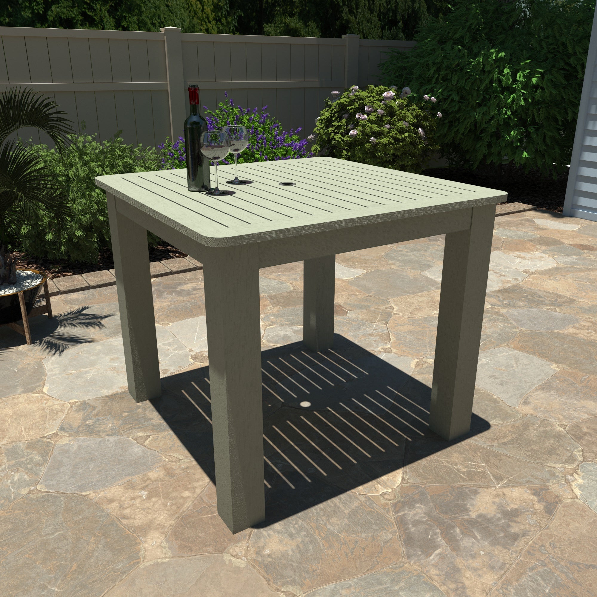Sequoia Outdoor Homestead 42in x 42in Counter Height Dining Table