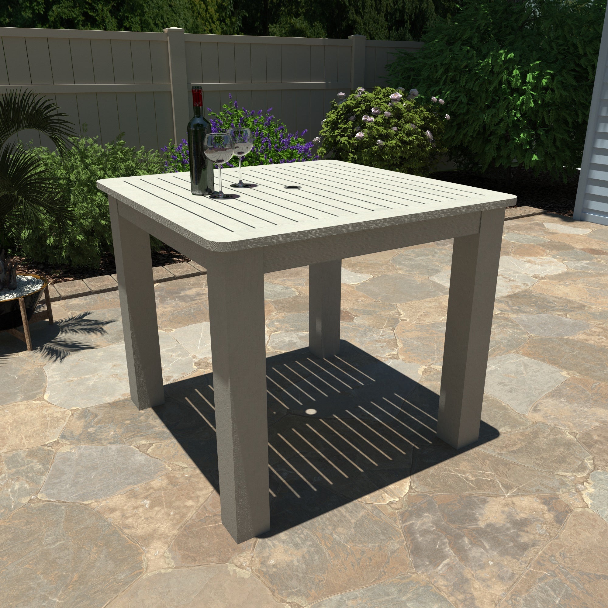 Sequoia Outdoor Homestead 42in x 42in Counter Height Dining Table