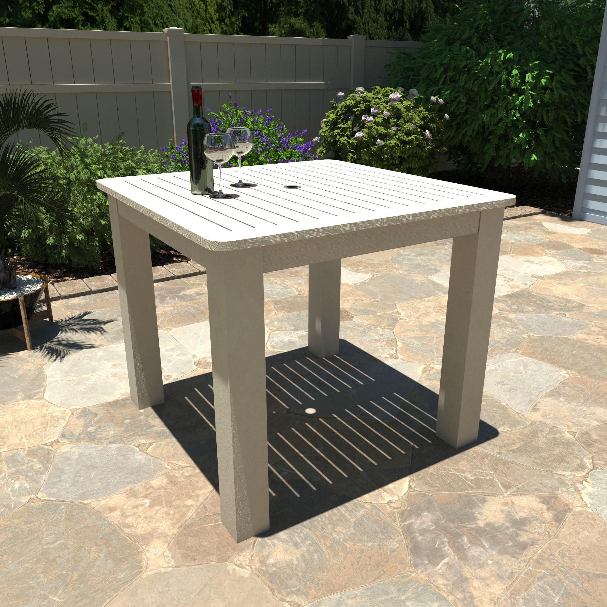 Sequoia Outdoor Homestead 42in x 42in Counter Height Dining Table