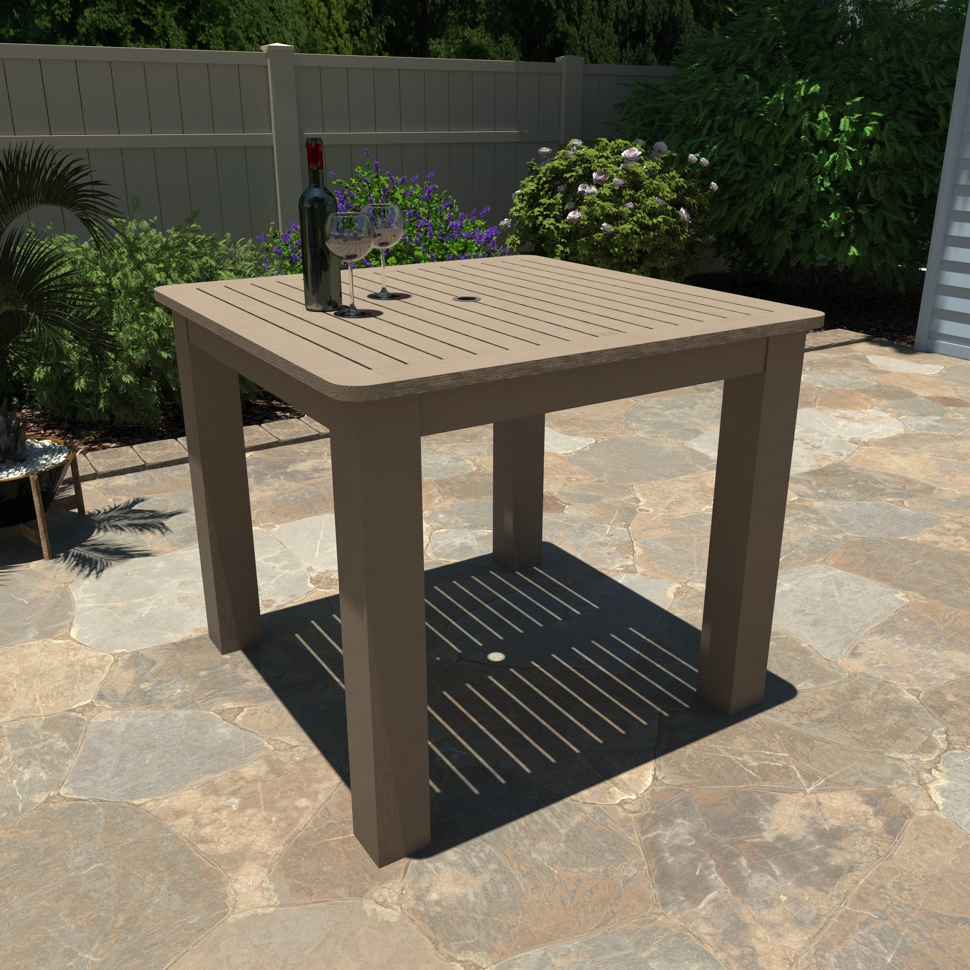 Sequoia Outdoor Homestead 42in x 42in Counter Height Dining Table