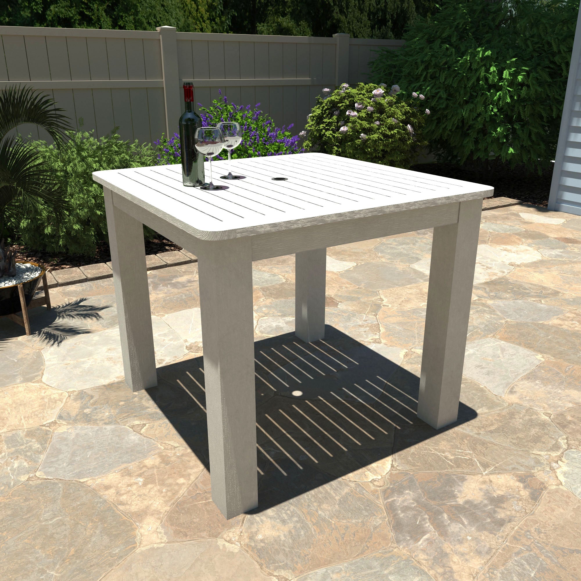 Sequoia Outdoor Homestead 42in x 42in Counter Height Dining Table