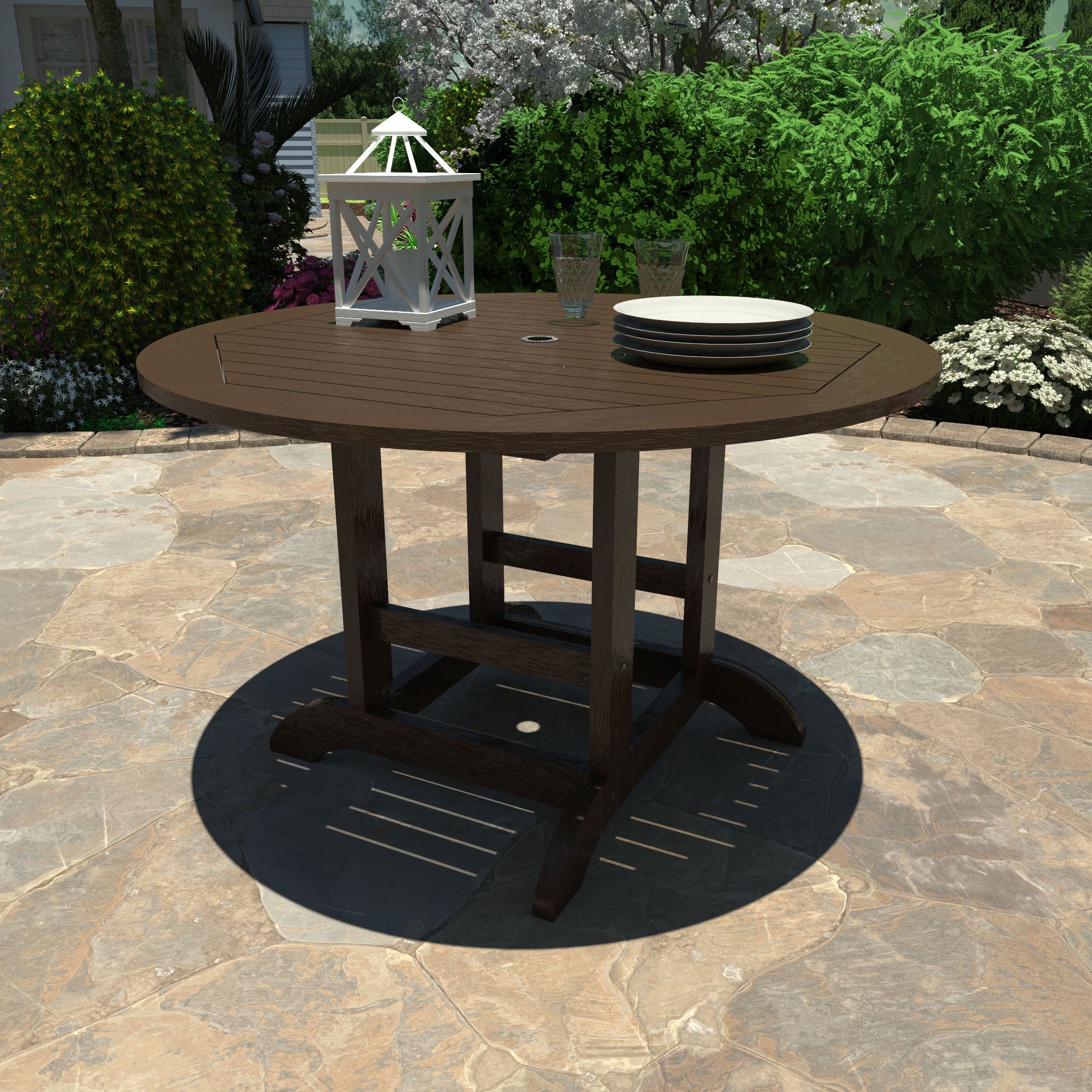 Sequoia Outdoor Homestead Round 48in Diameter Dining Table