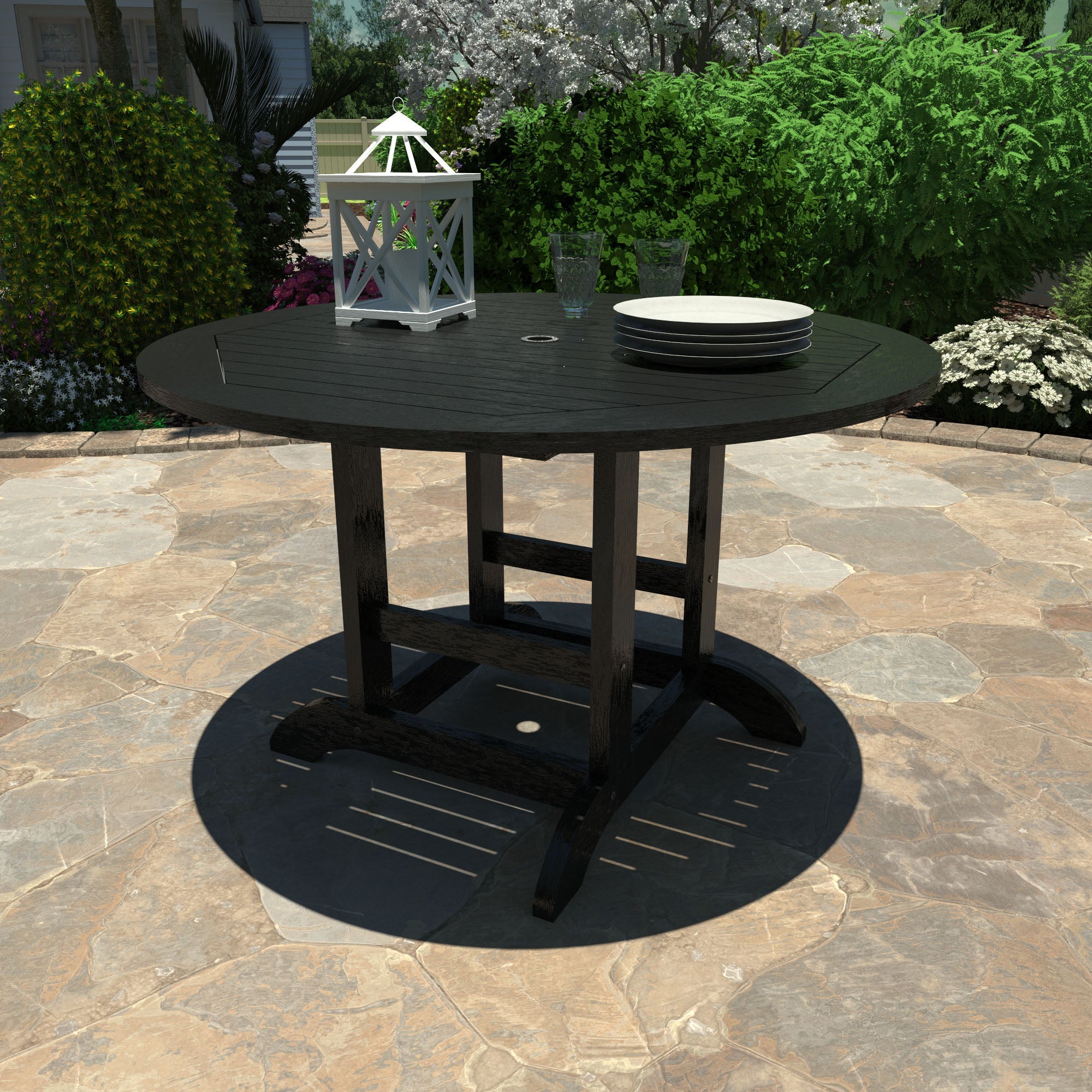 Sequoia Outdoor Homestead Round 48in Diameter Dining Table