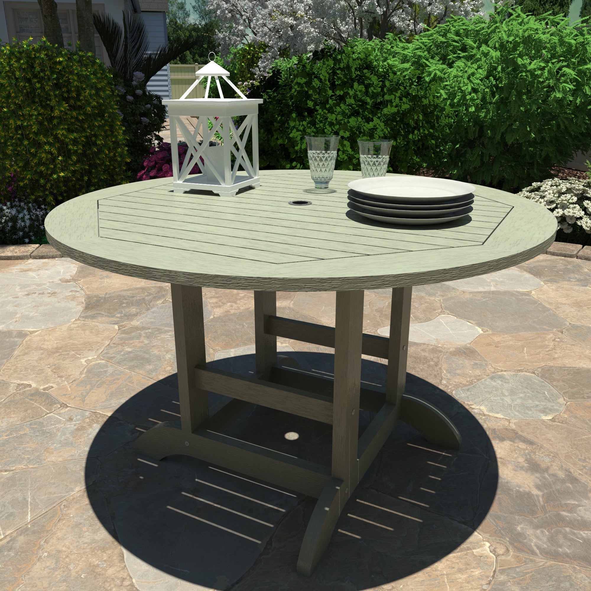 Sequoia Outdoor Homestead Round 48in Diameter Dining Table