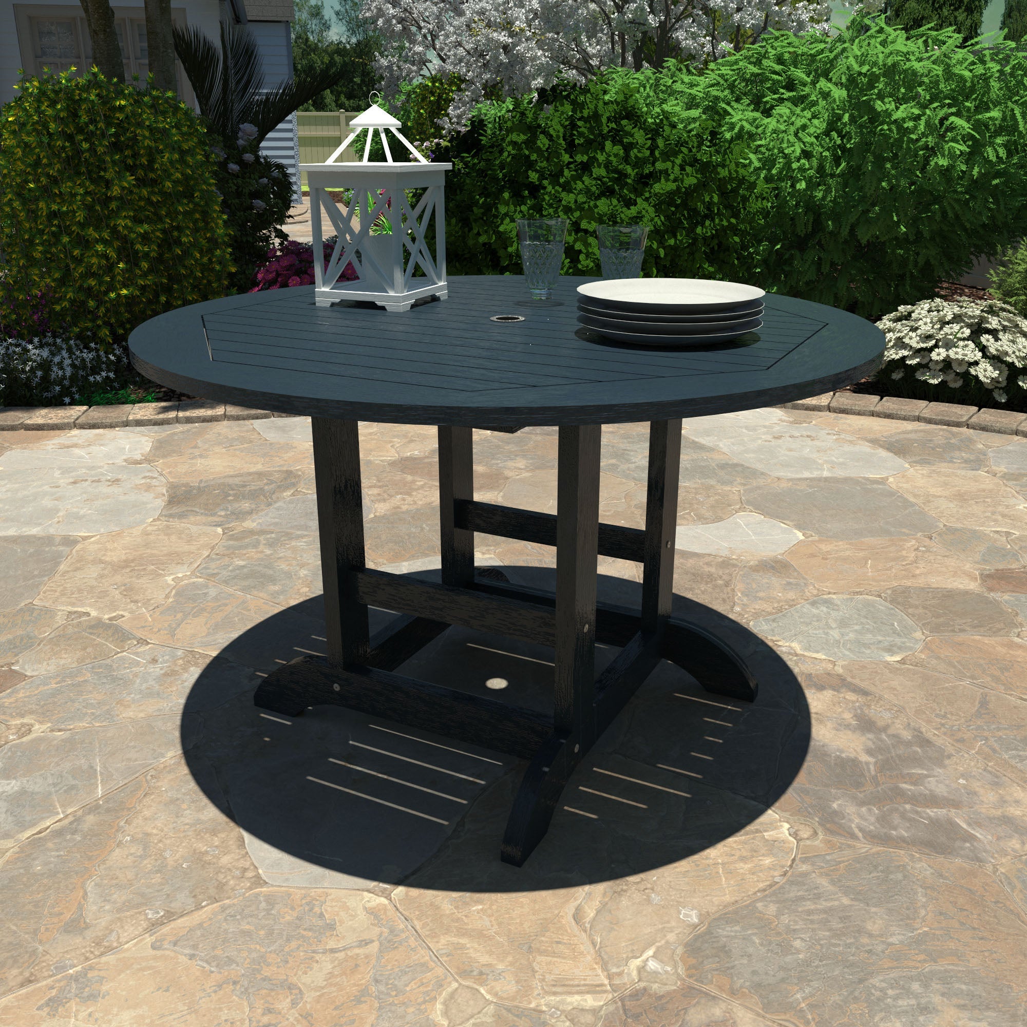 Sequoia Outdoor Homestead Round 48in Diameter Dining Table