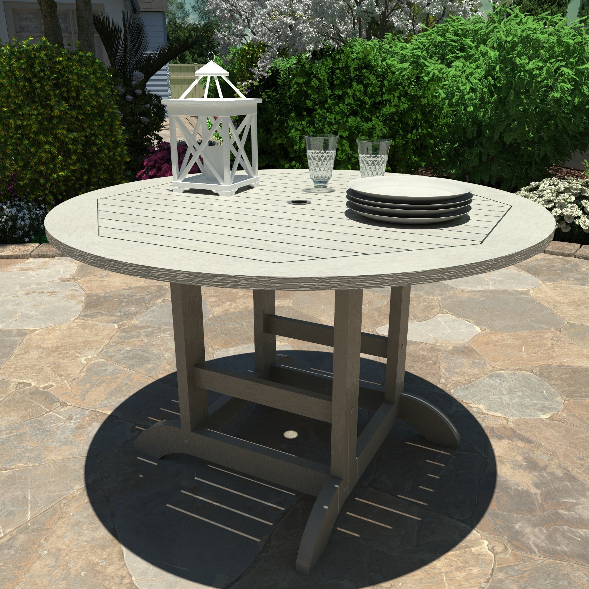 Sequoia Outdoor Homestead Round 48in Diameter Dining Table