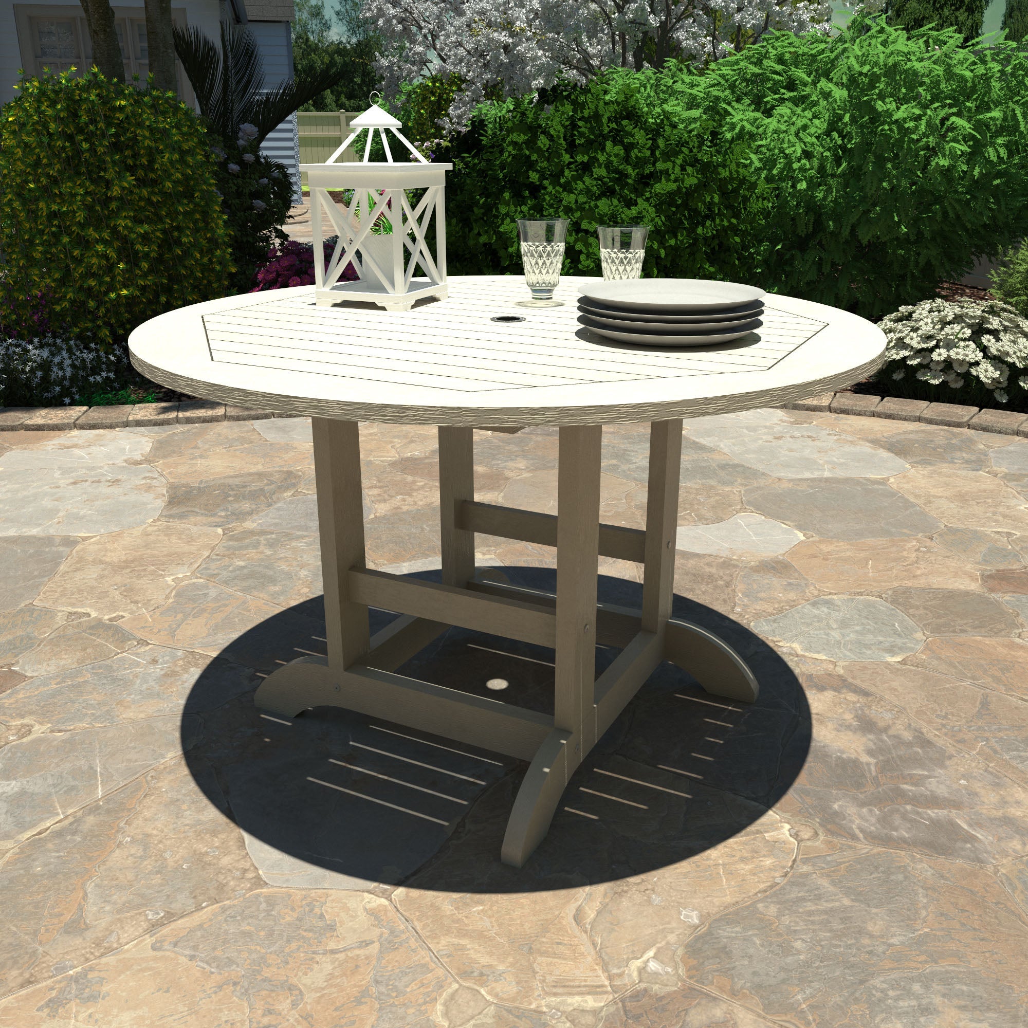 Sequoia Outdoor Homestead Round 48in Diameter Dining Table