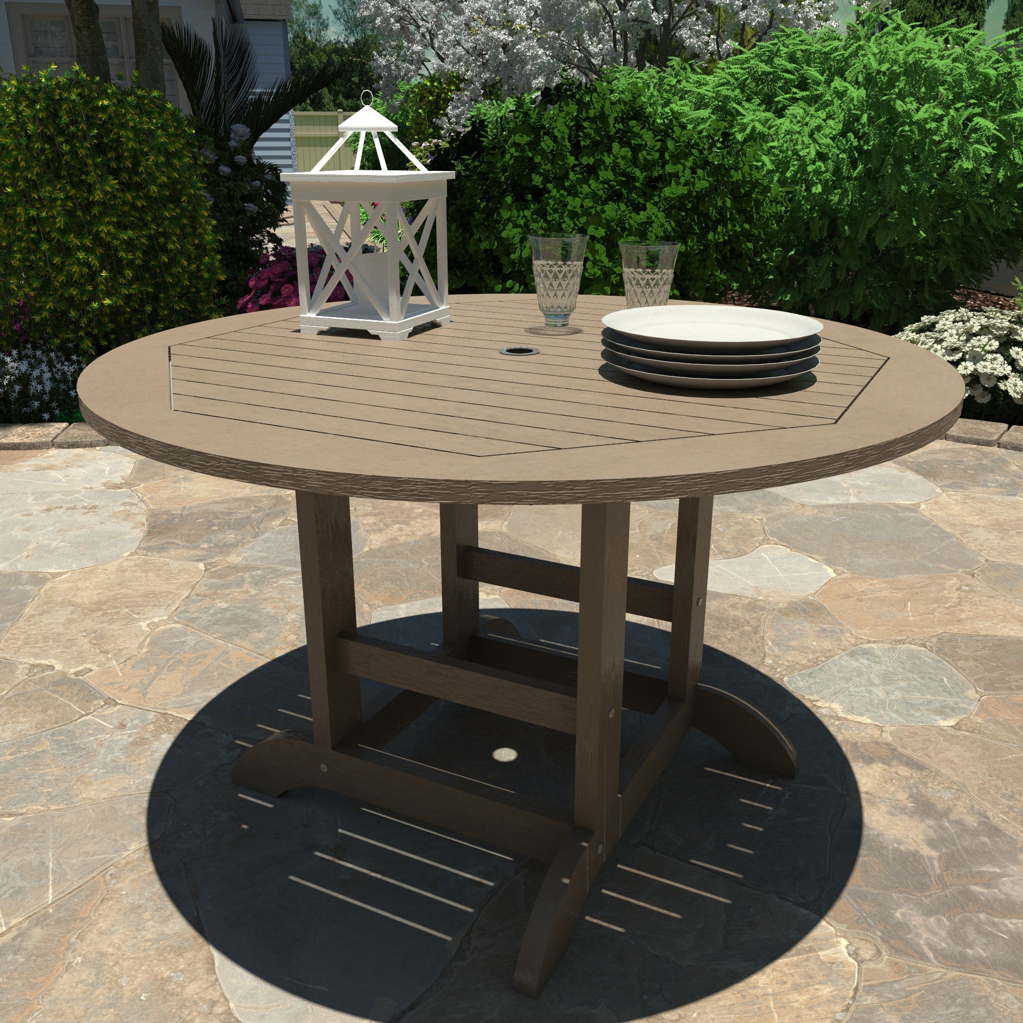 Sequoia Outdoor Homestead Round 48in Diameter Dining Table