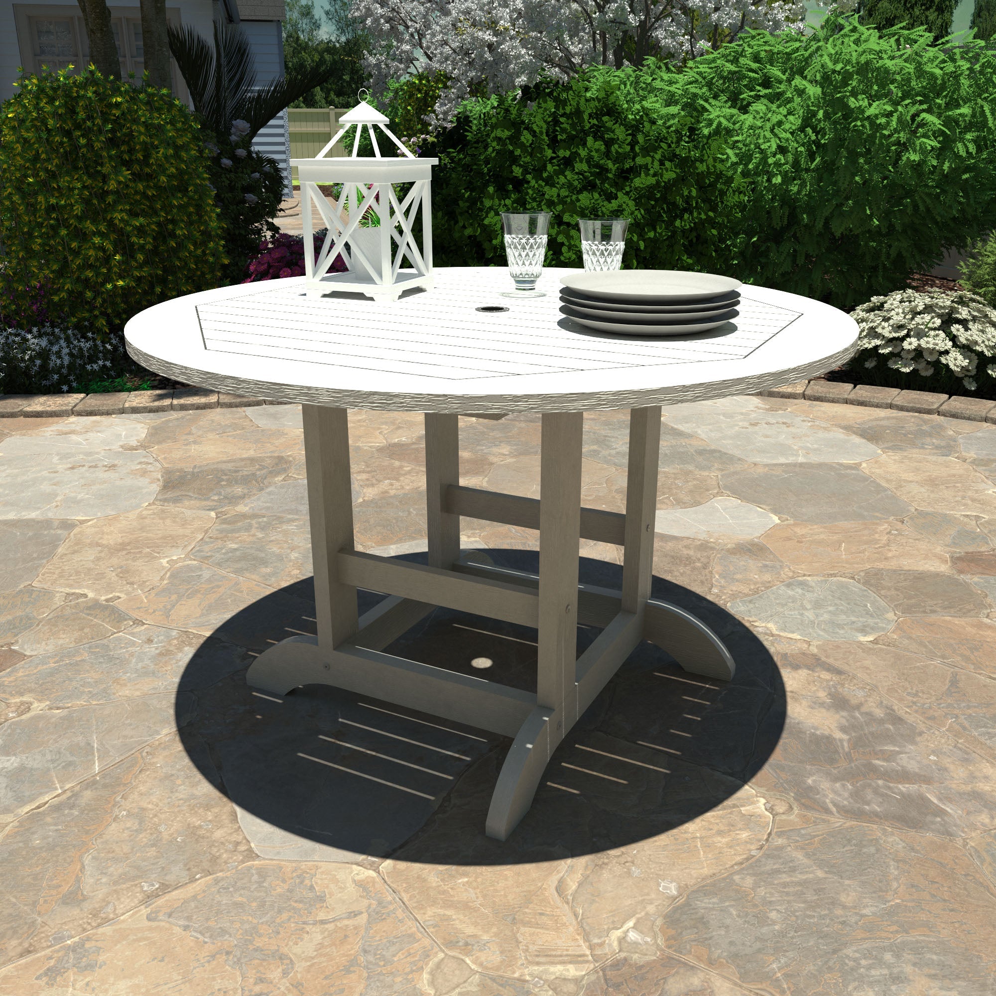 Sequoia Outdoor Homestead Round 48in Diameter Dining Table
