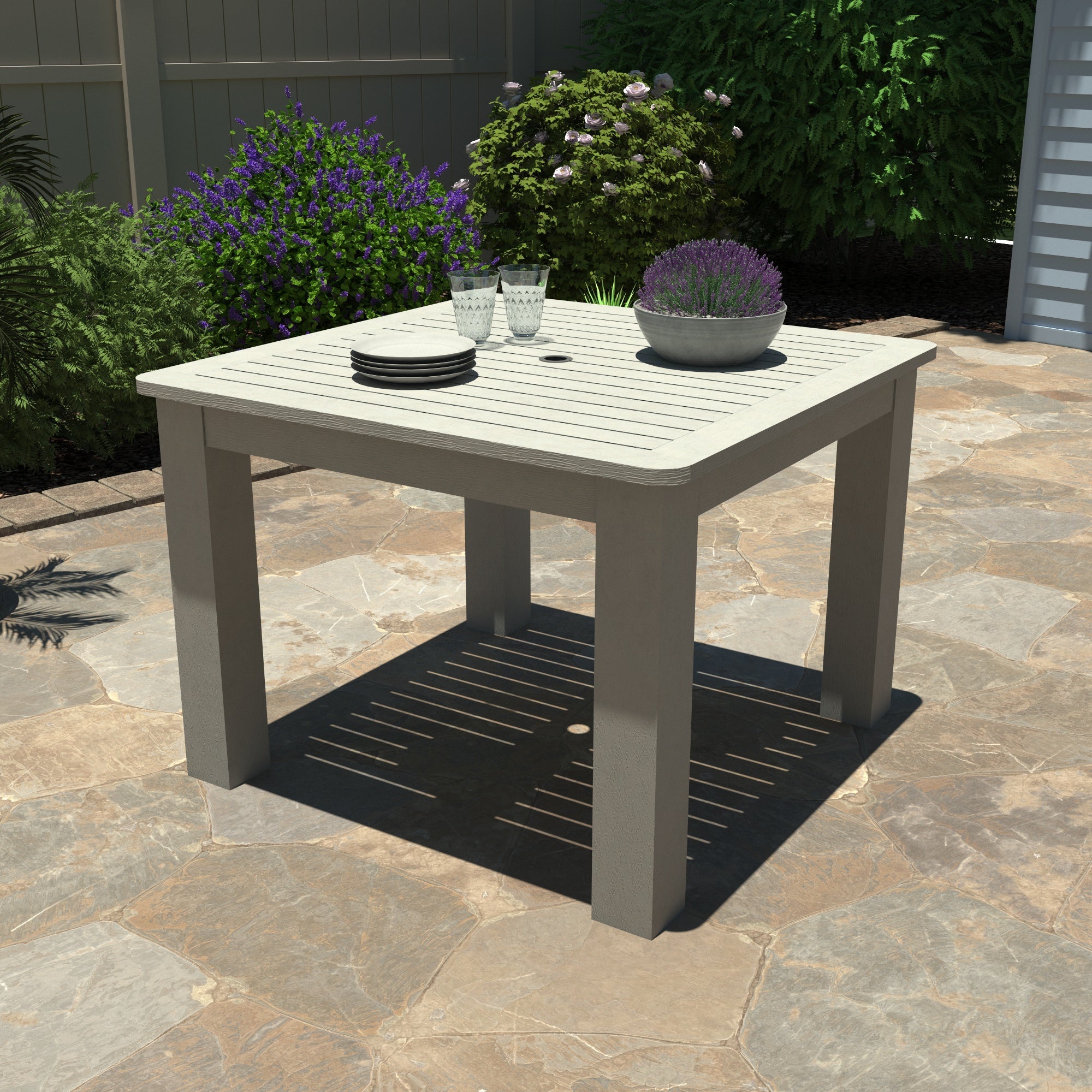 Sequoia Outdoor Homestead Square 42in x 42in Dining Table
