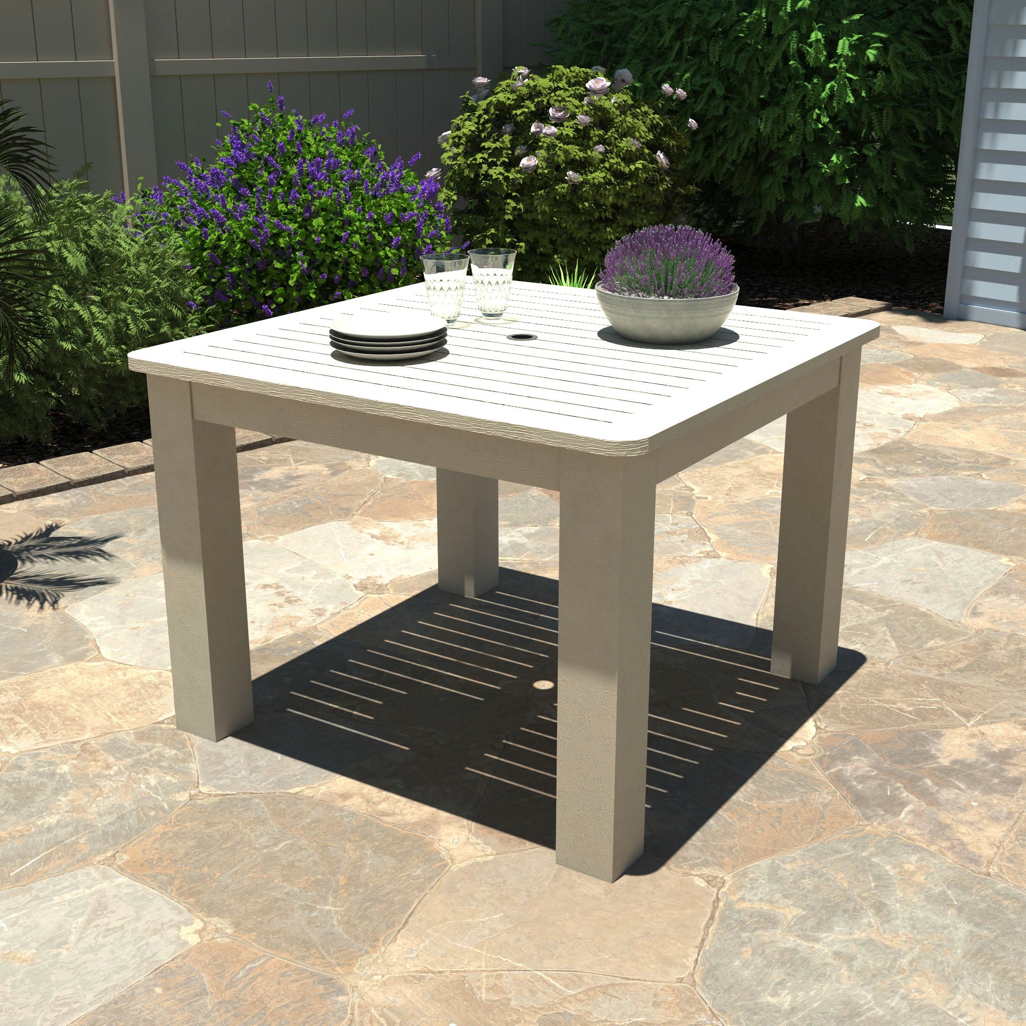 Sequoia Outdoor Homestead Square 42in x 42in Dining Table