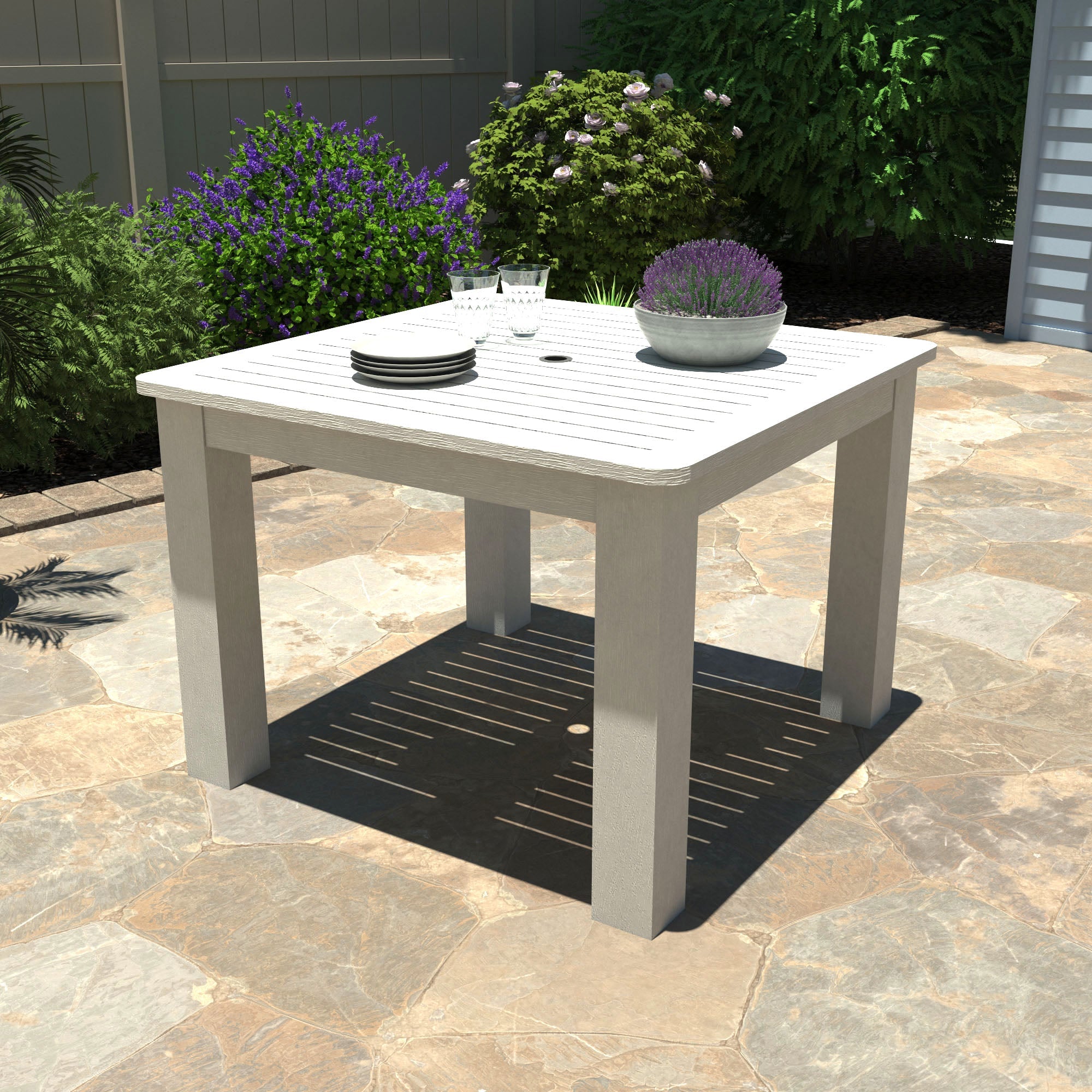 Sequoia Outdoor Homestead Square 42in x 42in Dining Table