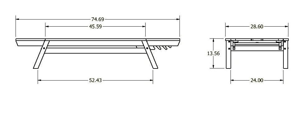 Sequoia Outdoor Aurora Stackable Chaise Lounge