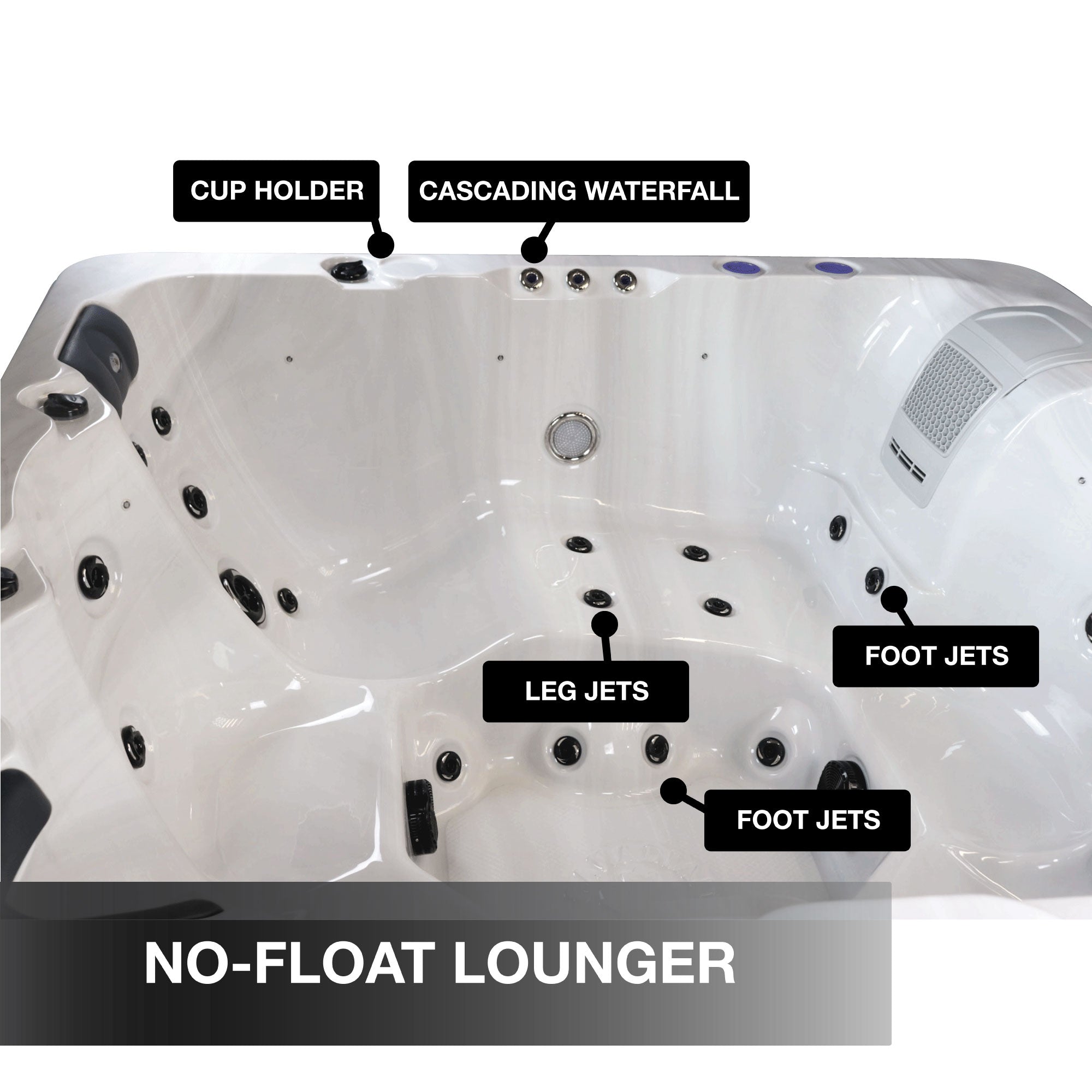 Liberty Spas LYS6000 Luxury 240V 6 Person Hot Tub