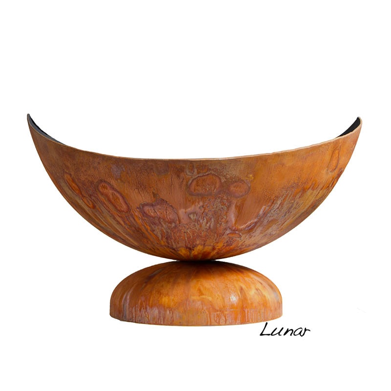 Ohio Flame Lunar Artisan Steel Wood Burning Fire Pit