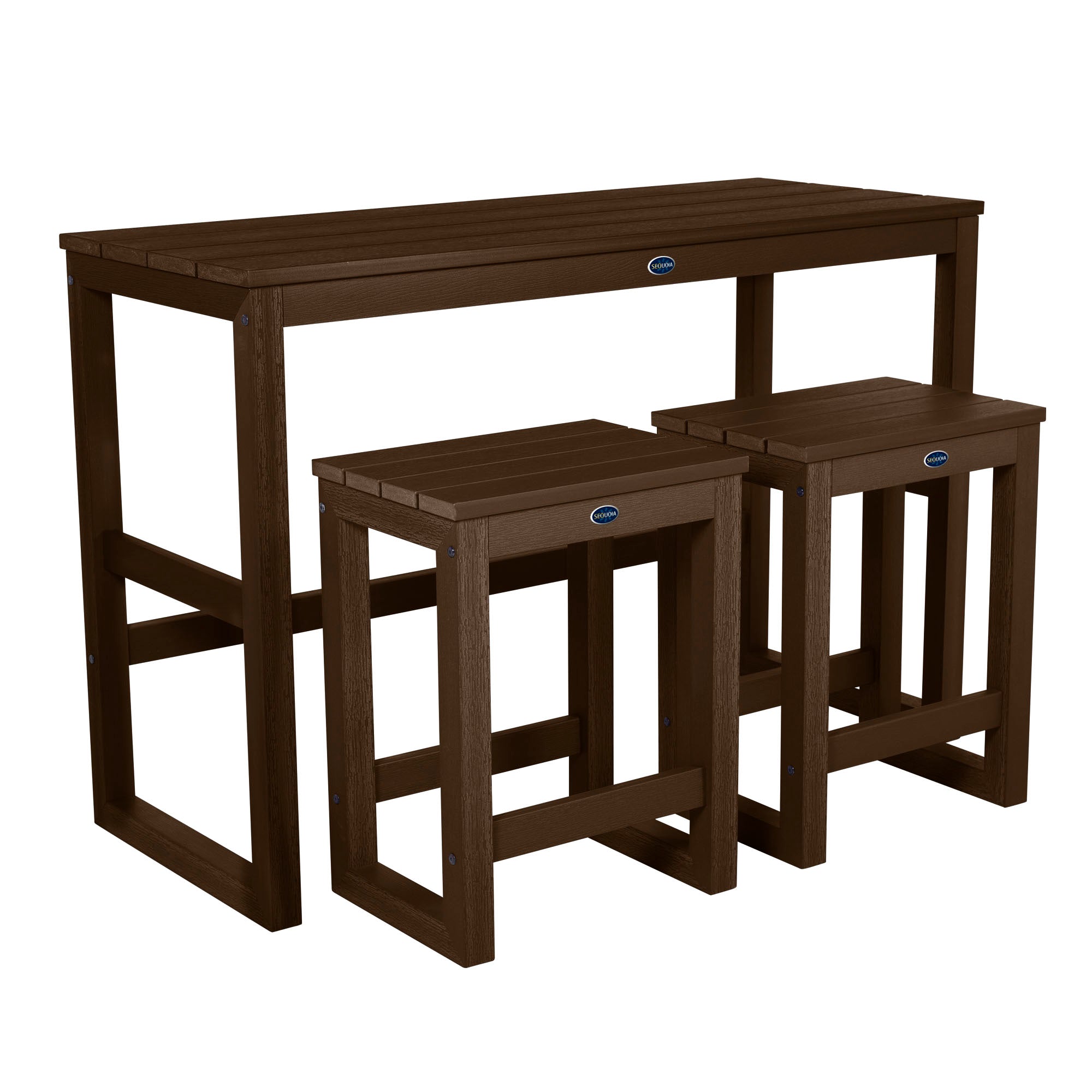 Sequoia Outdoor Granite Hills Counter Height Balcony Set
